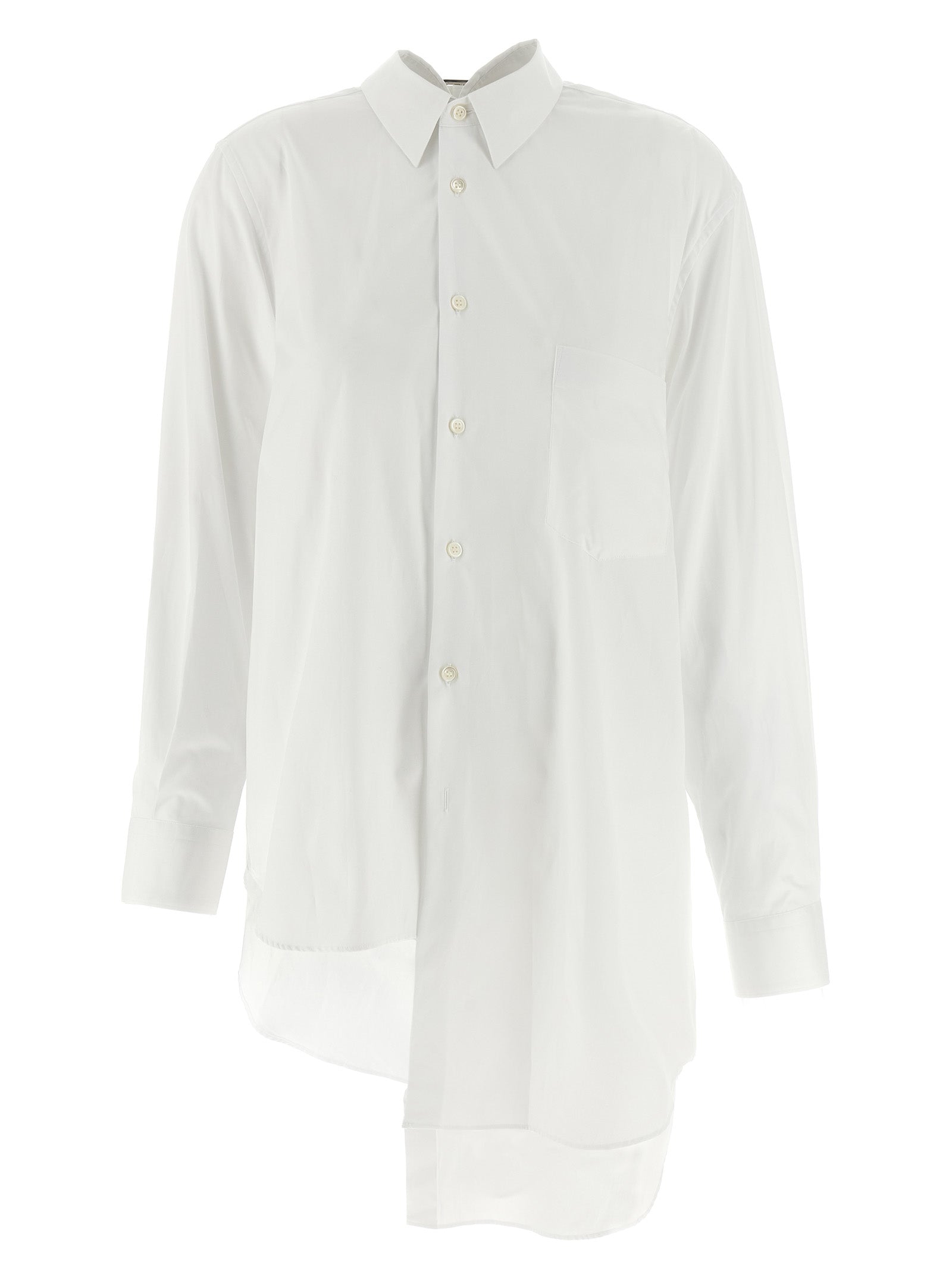 Comme Des Garçons Asymmetric Hem Shirt