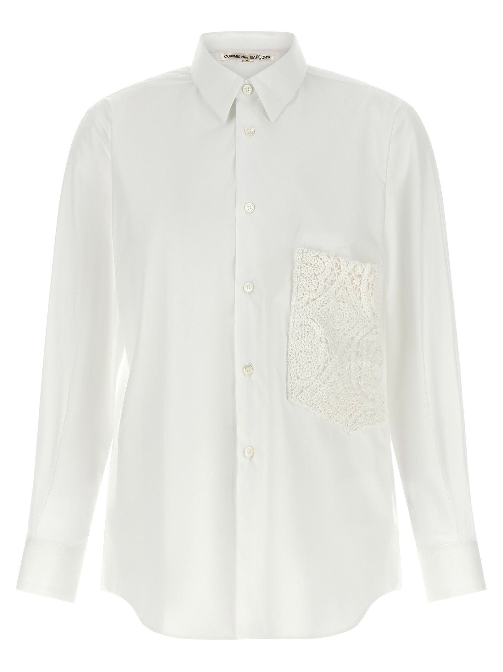 Comme Des Garçons Crochet Pocket Shirt