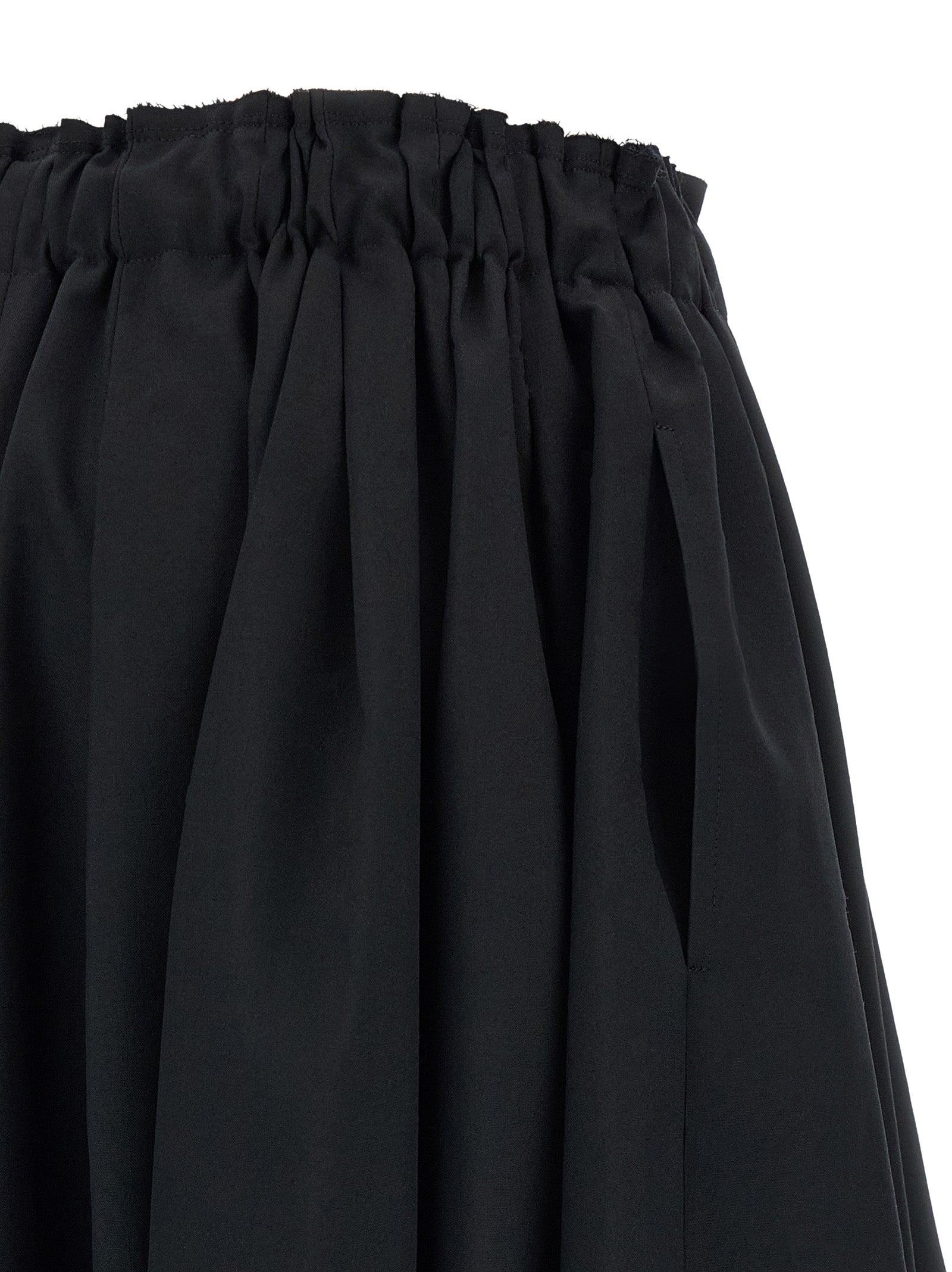 Comme Des Garçons Wool Bermuda Shorts