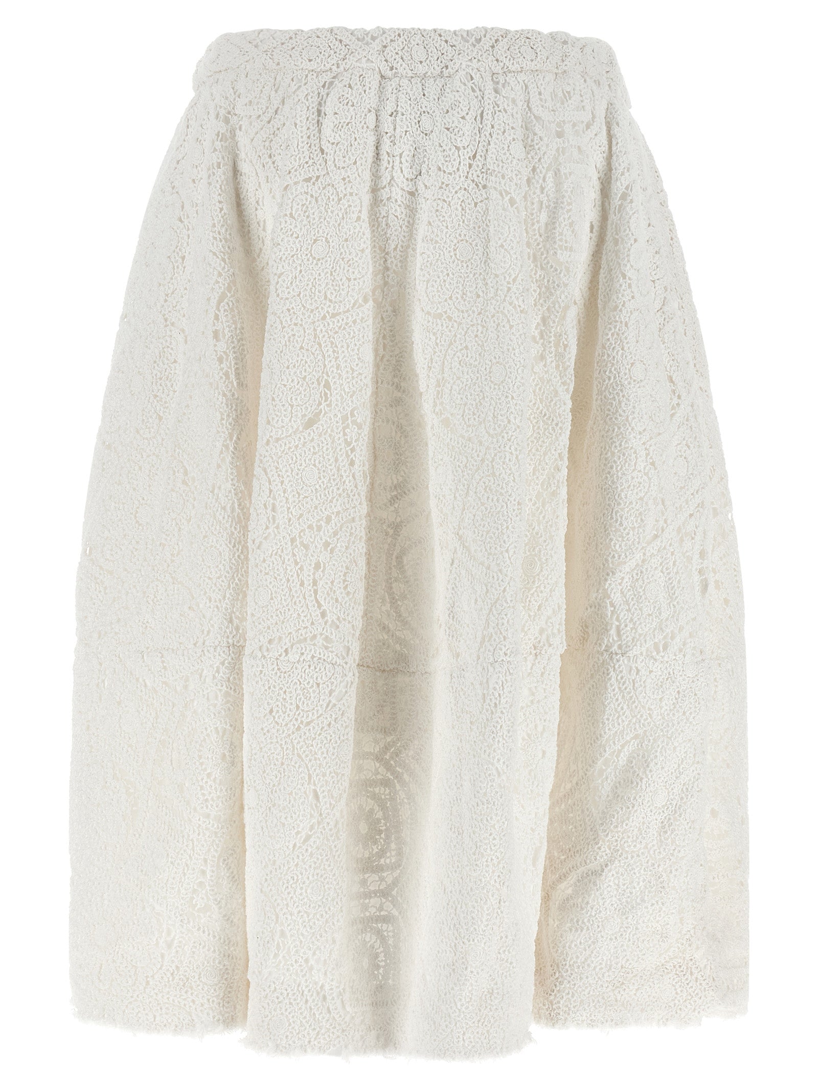 Comme Des Garçons Macramé Skirt