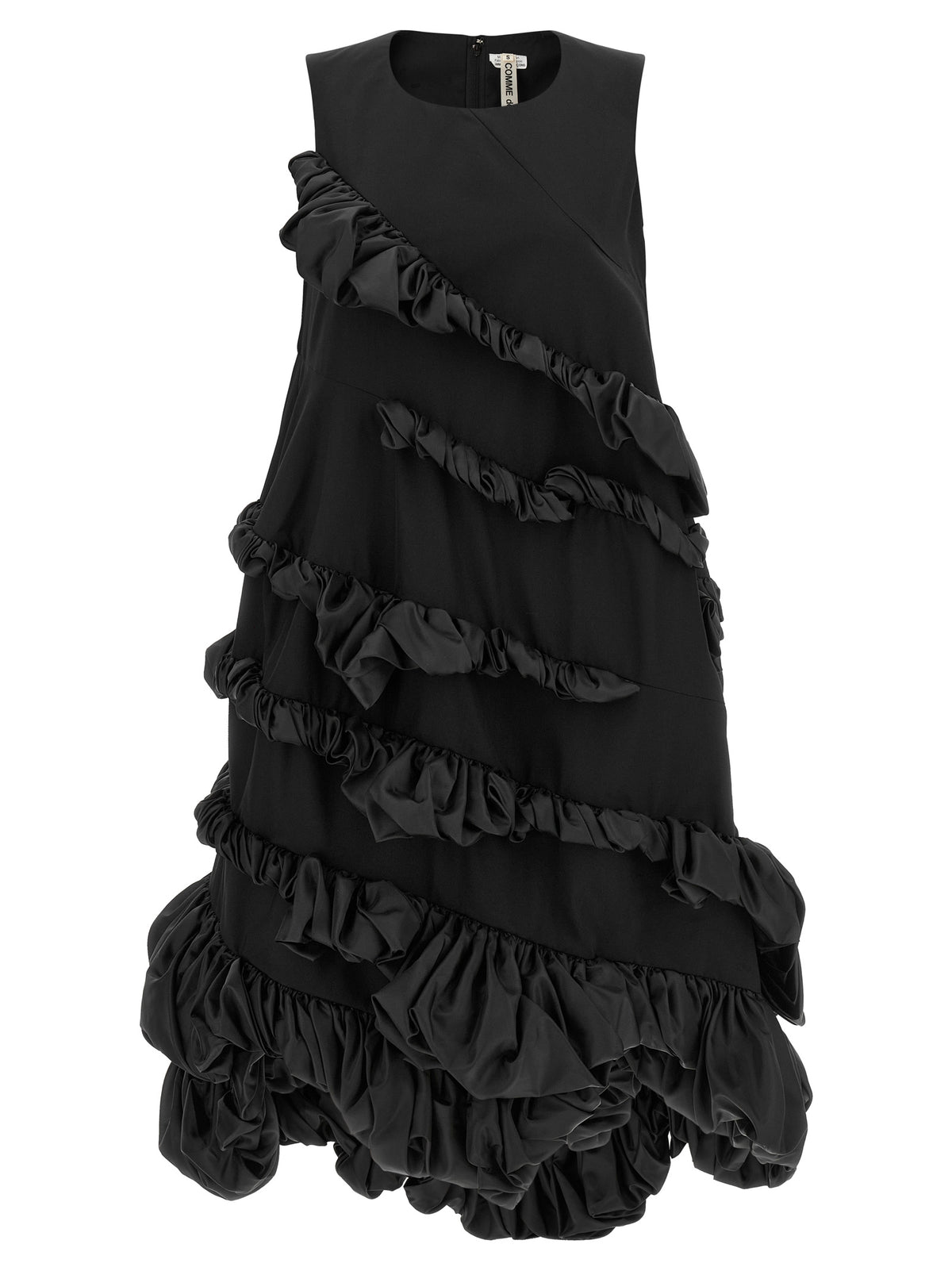Comme Des Garçons Sculptural Ruffles Dress