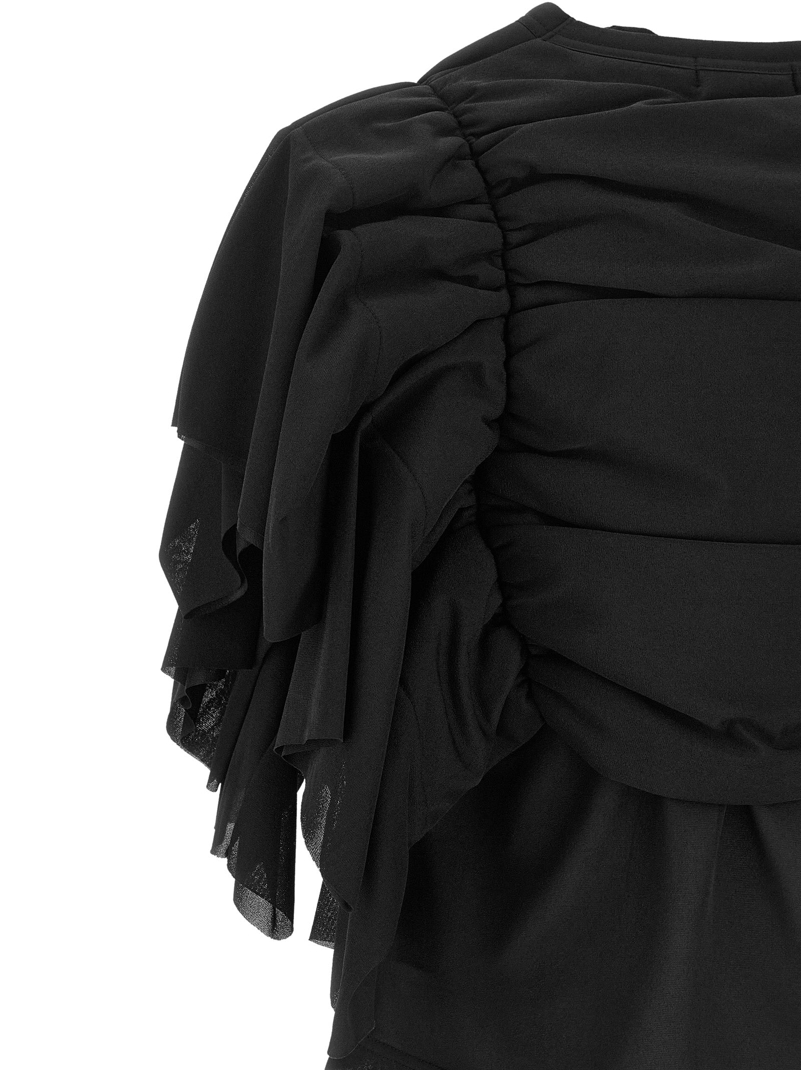 Comme Des Garçons Ruffle Top