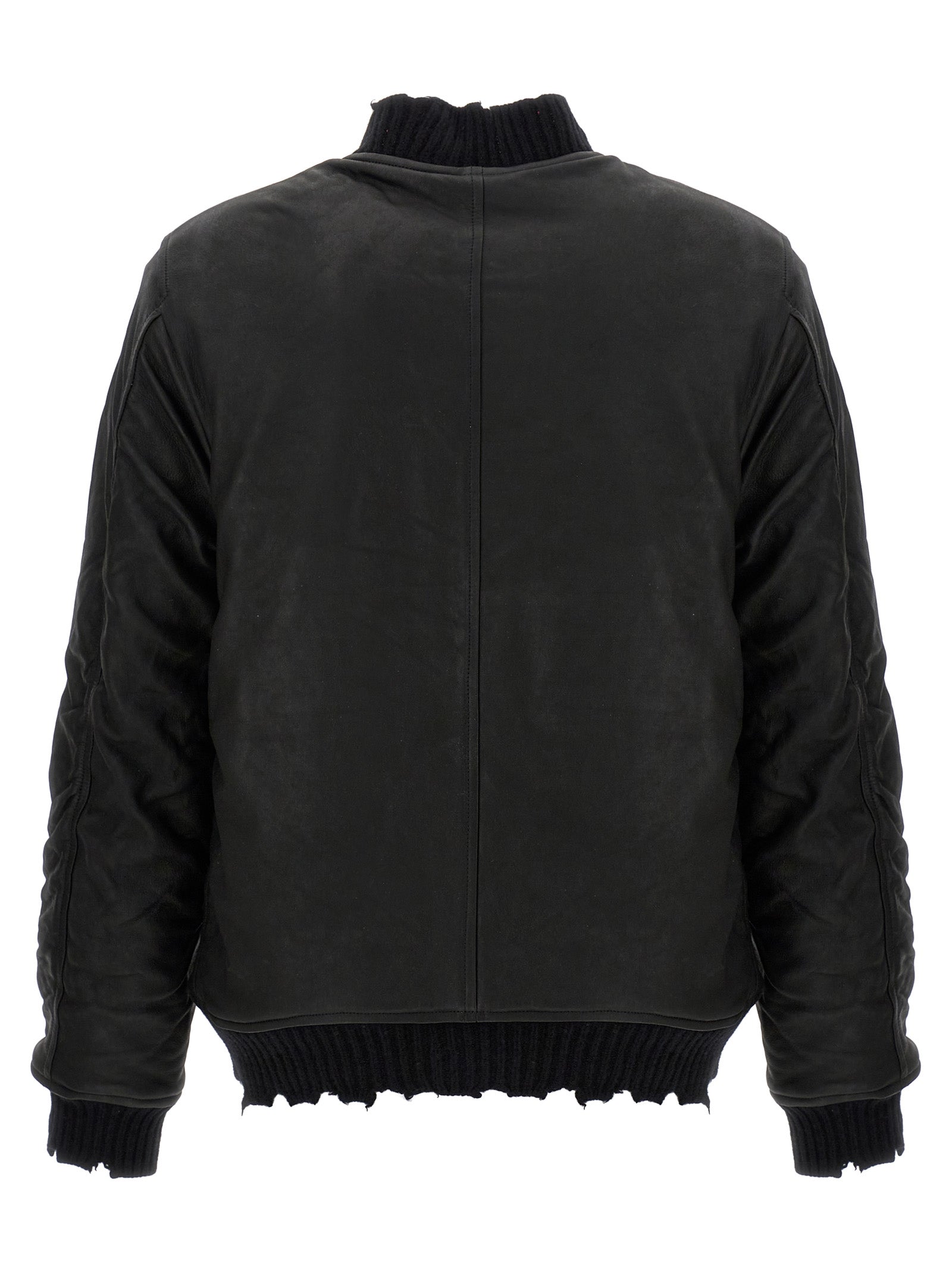 Giorgio Brato Reversible Leather Bomber Jacket