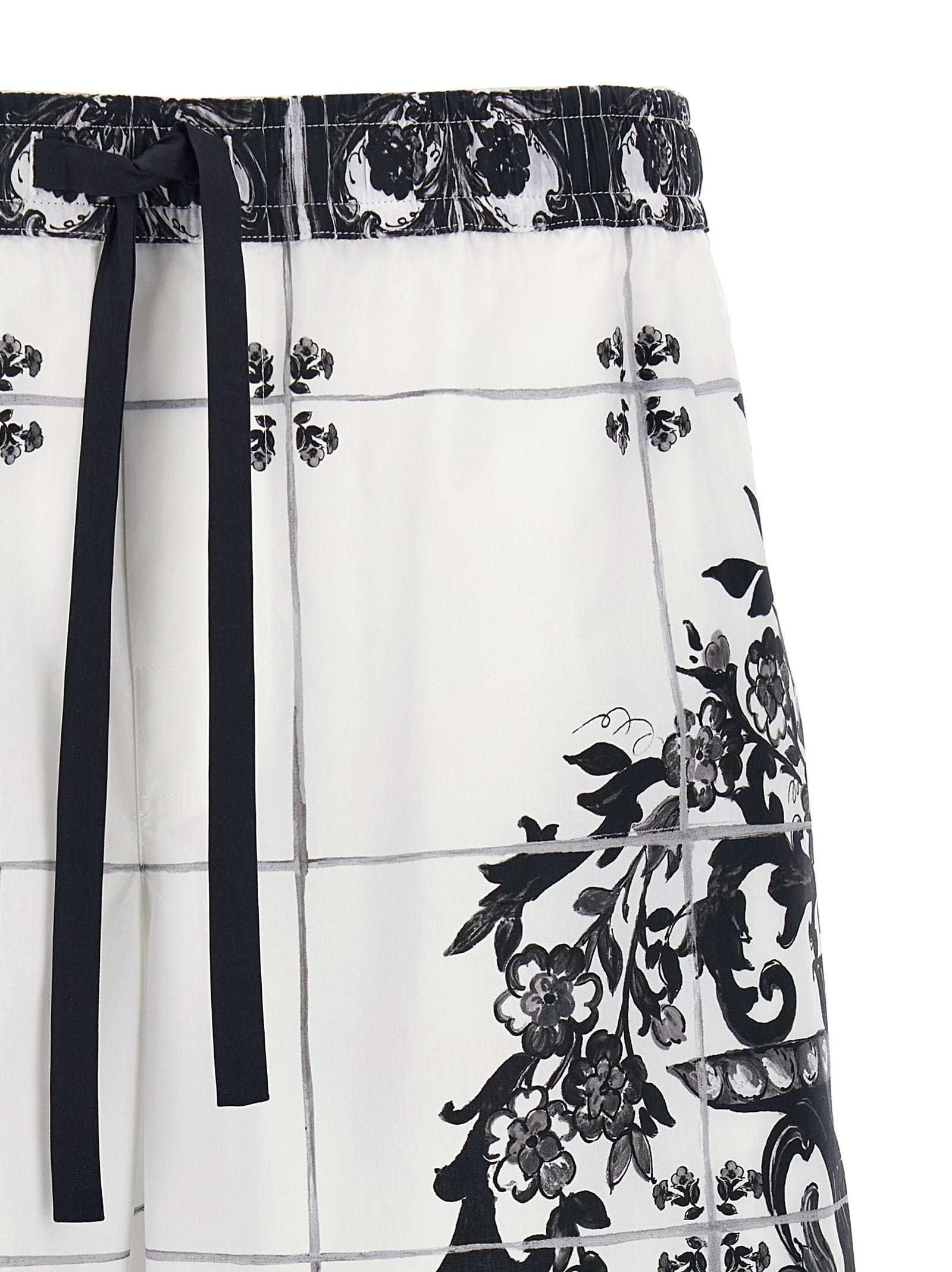 Dolce & Gabbana 'Maiolica' Print Bermuda Shorts