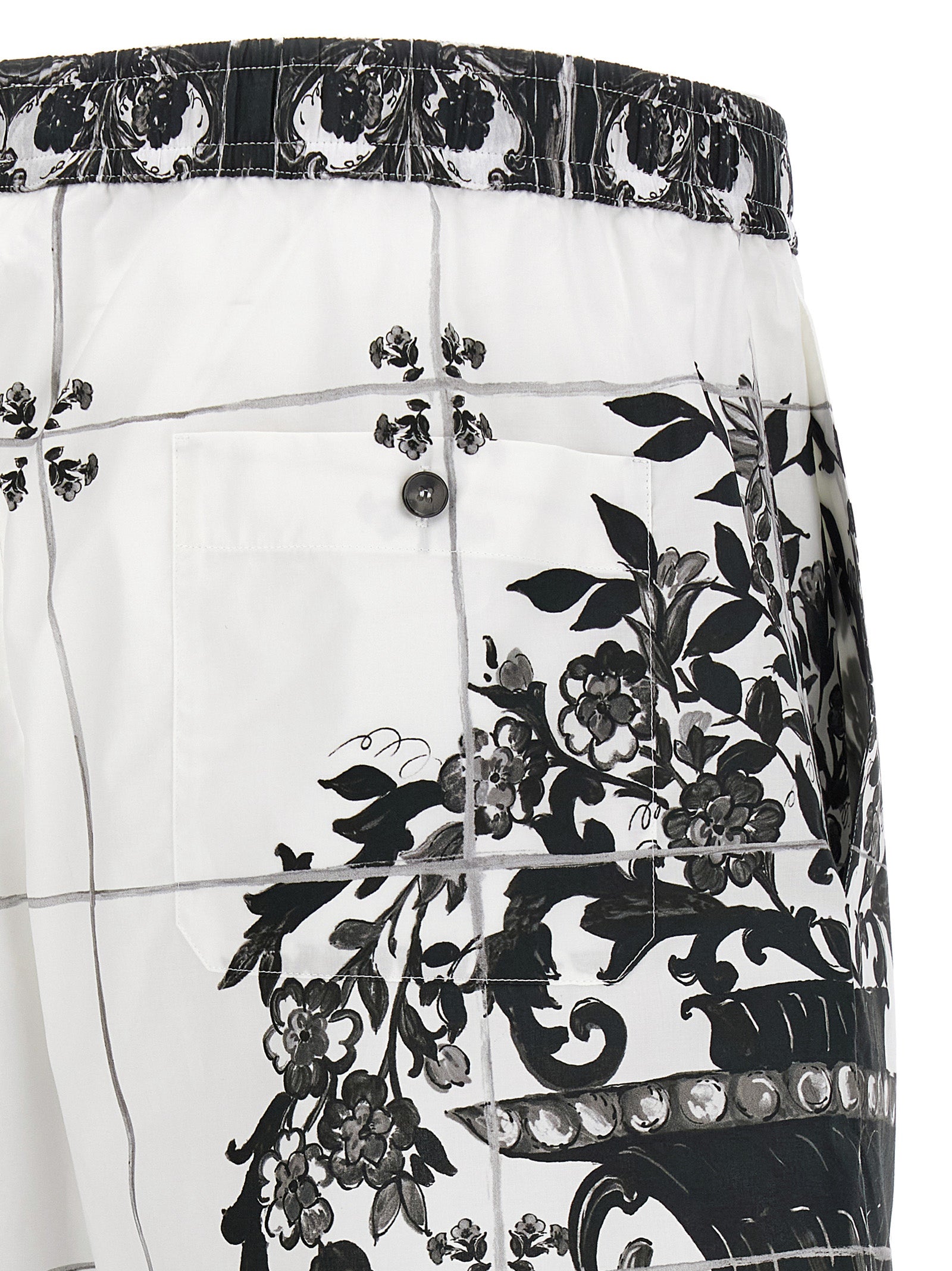 Dolce & Gabbana 'Maiolica' Print Bermuda Shorts