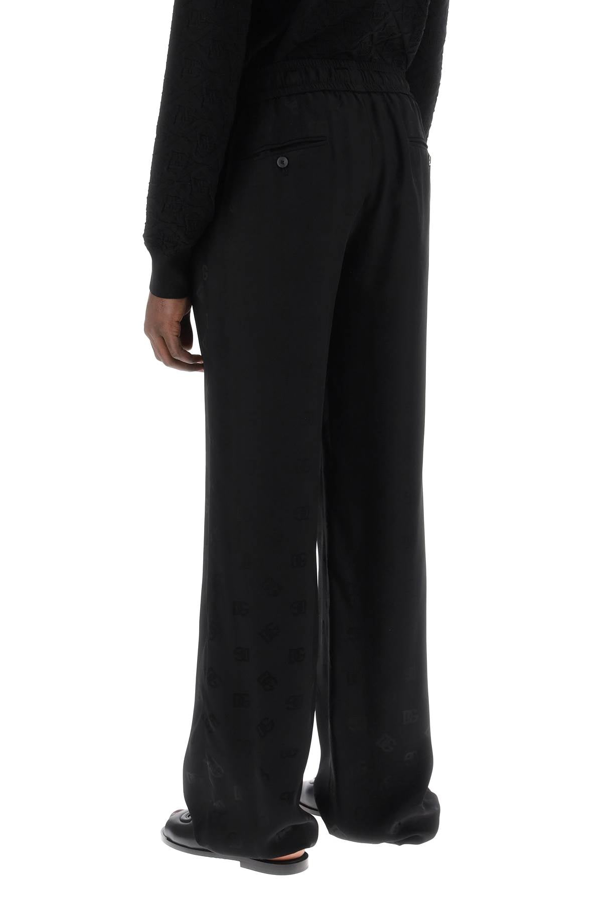 Dolce & Gabbana Dg Jacquard Pants