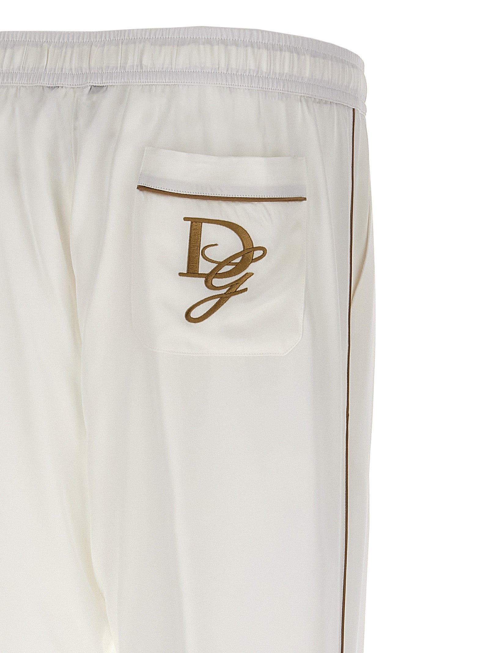 Dolce & Gabbana Silk Pants