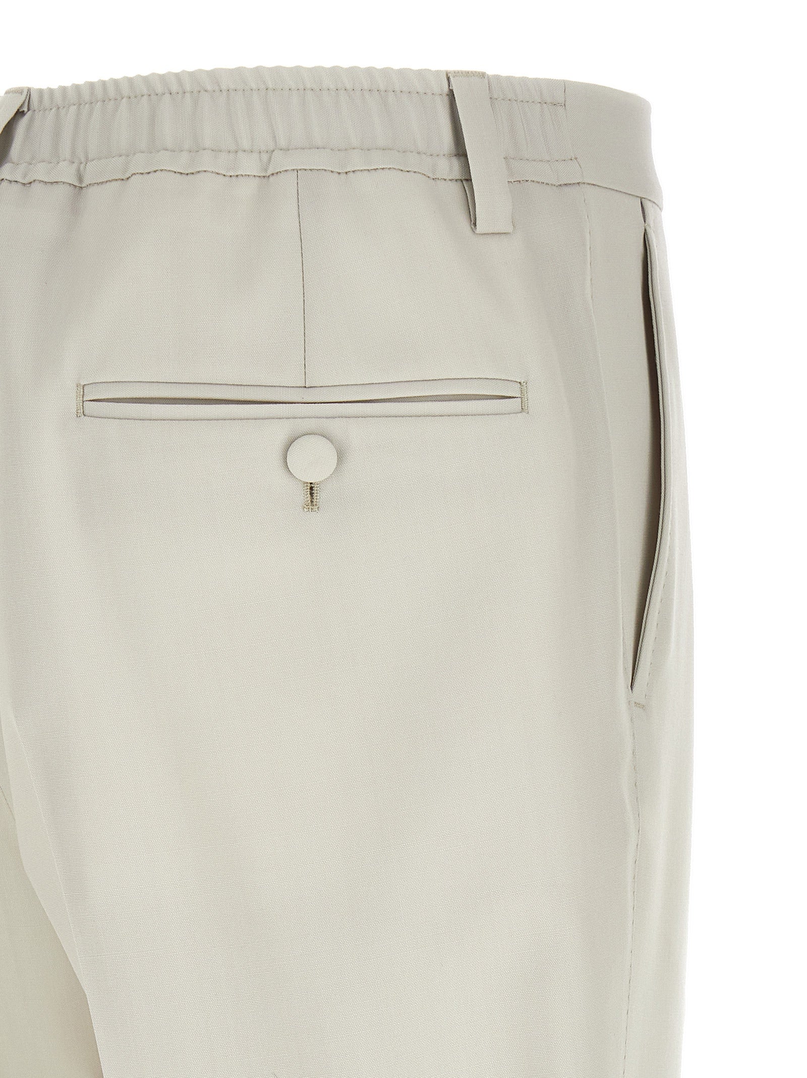Dolce & Gabbana Poplin Wool Pants