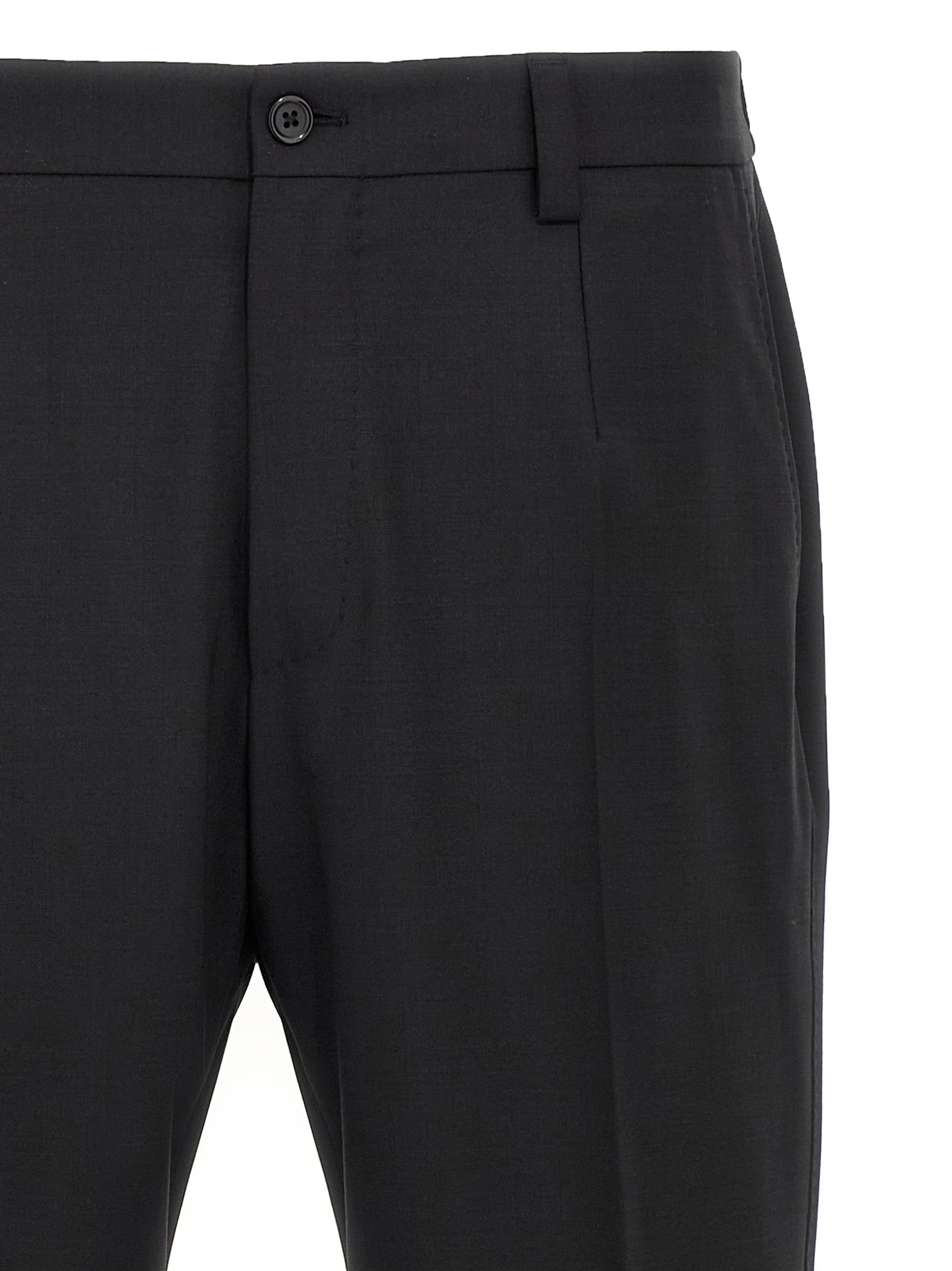 Dolce & Gabbana Logo Embroidery Pants