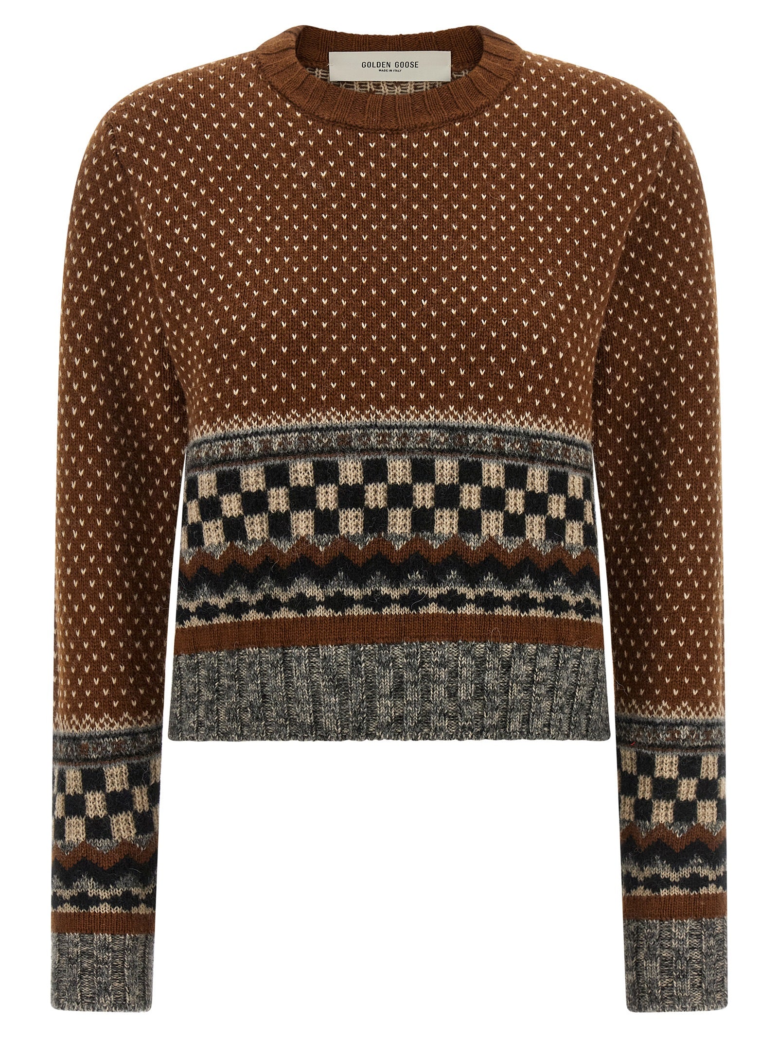 Golden Goose 'Journey' Jacquard Sweater