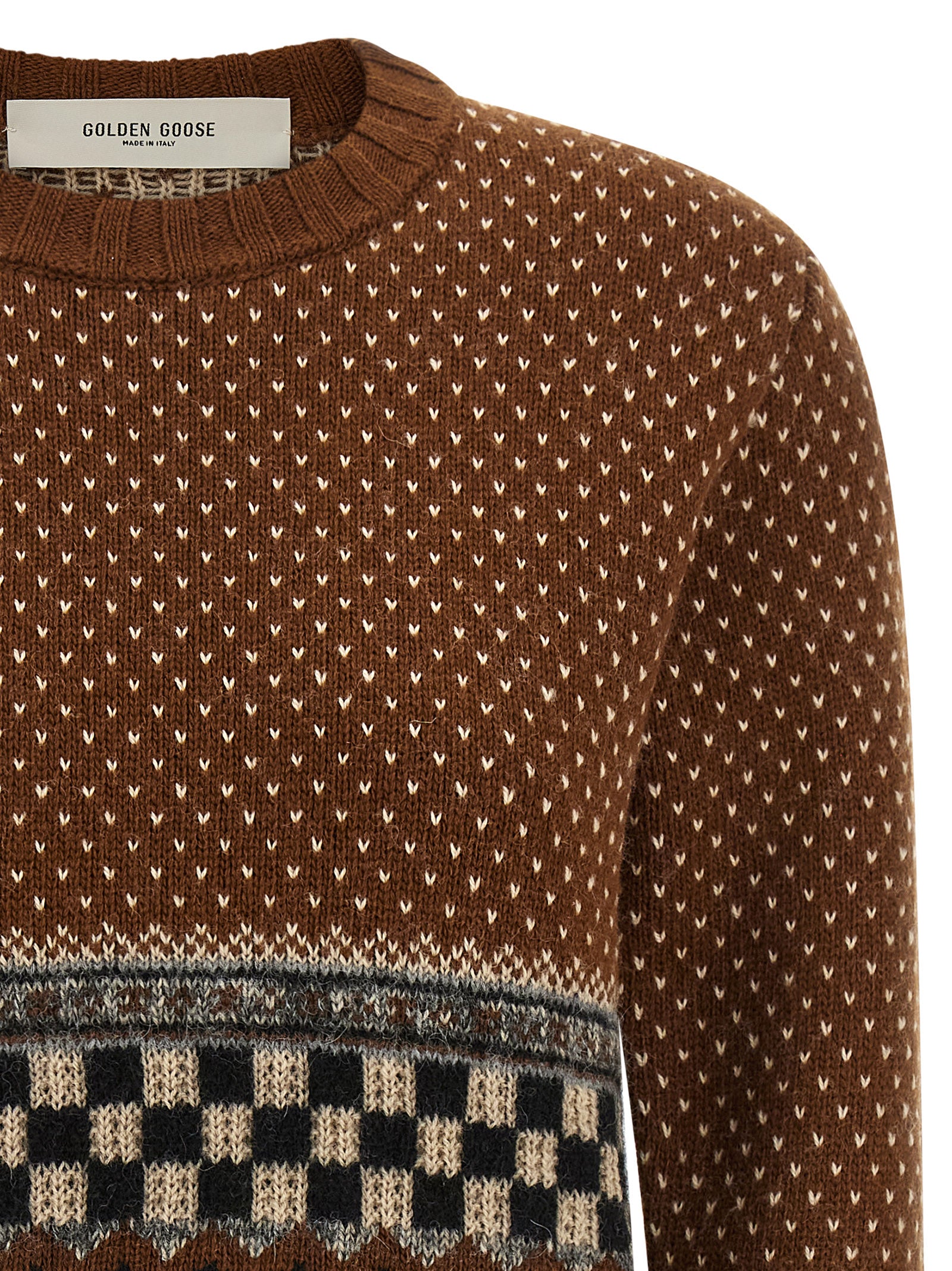 Golden Goose 'Journey' Jacquard Sweater