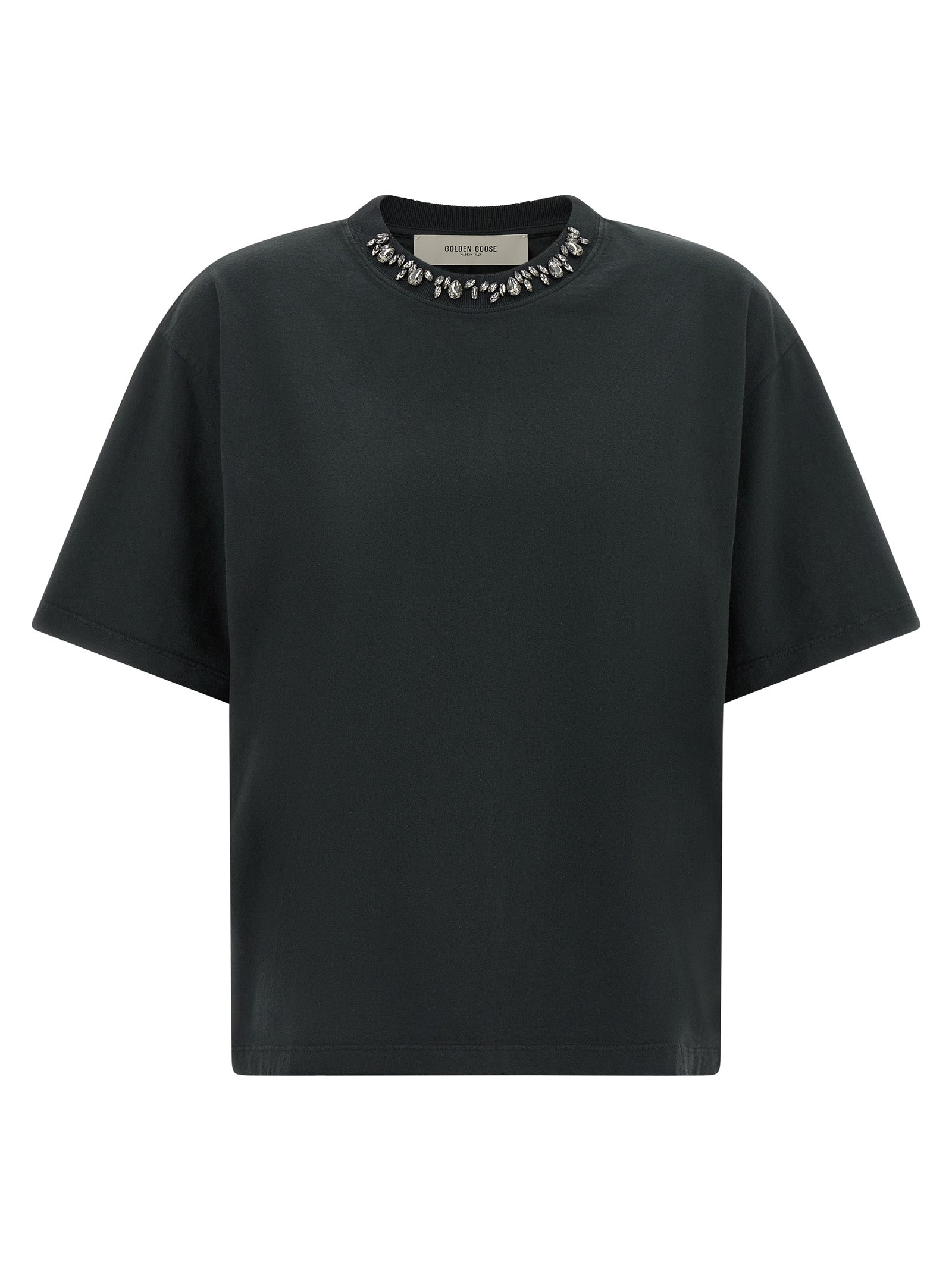 Golden Goose Crystal Crew Neck T-Shirt