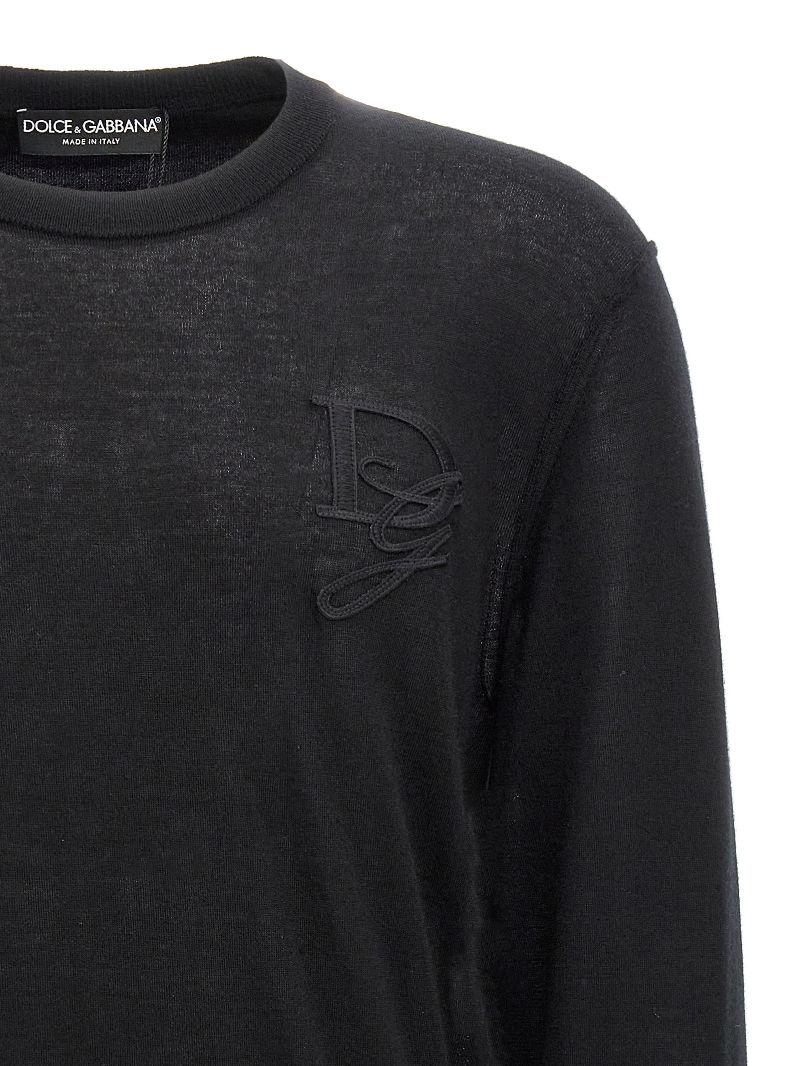 Dolce & Gabbana Logo Embroidery Sweater