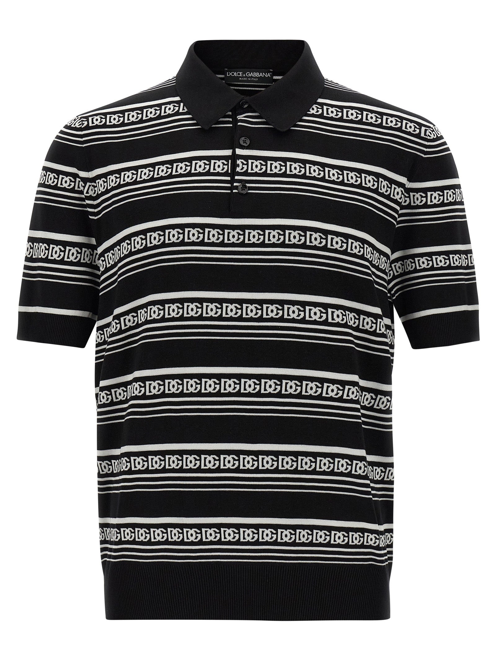 Dolce & Gabbana Knitted Polo Shirt