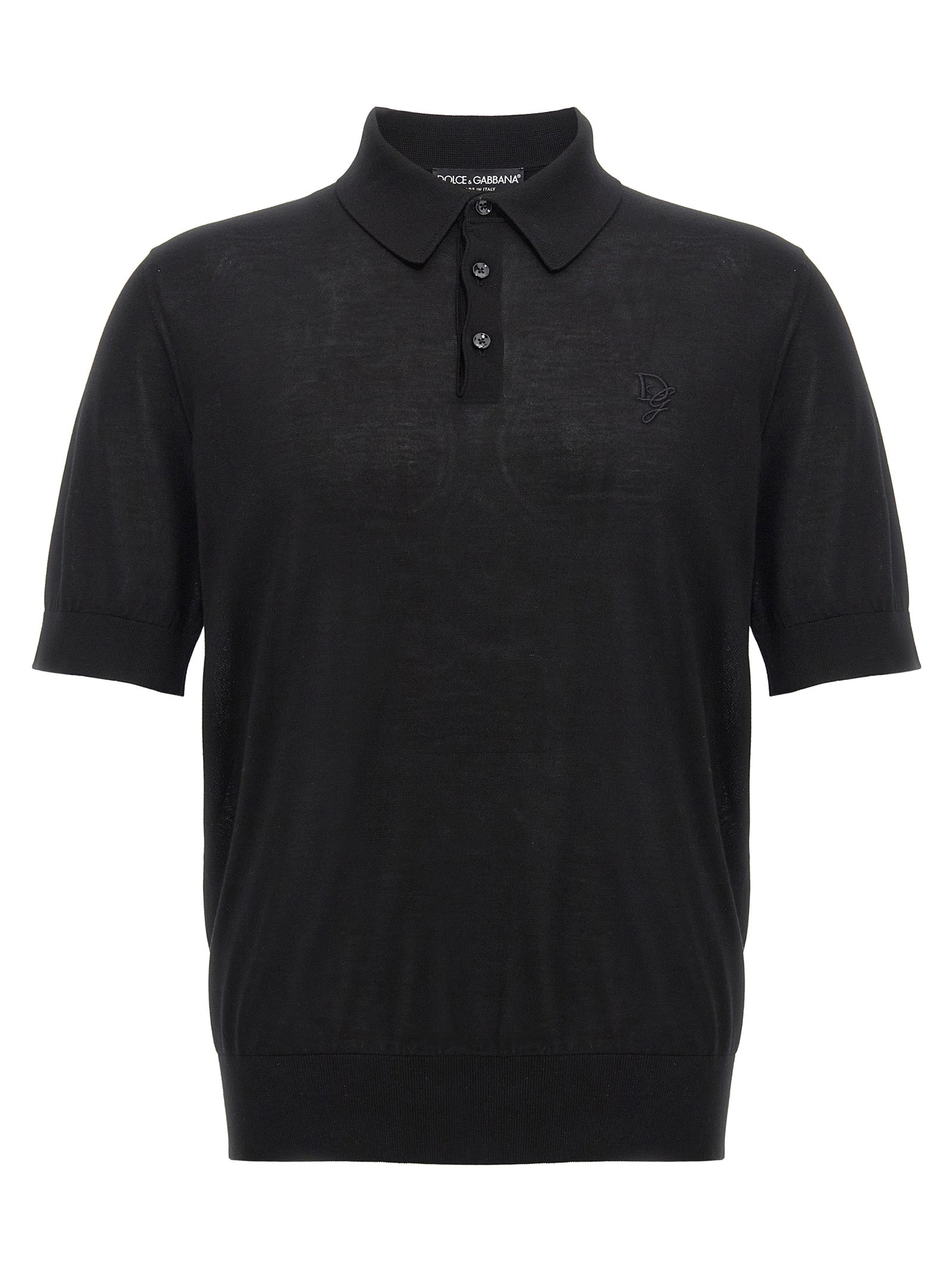 Dolce & Gabbana Knitted Polo Shirt