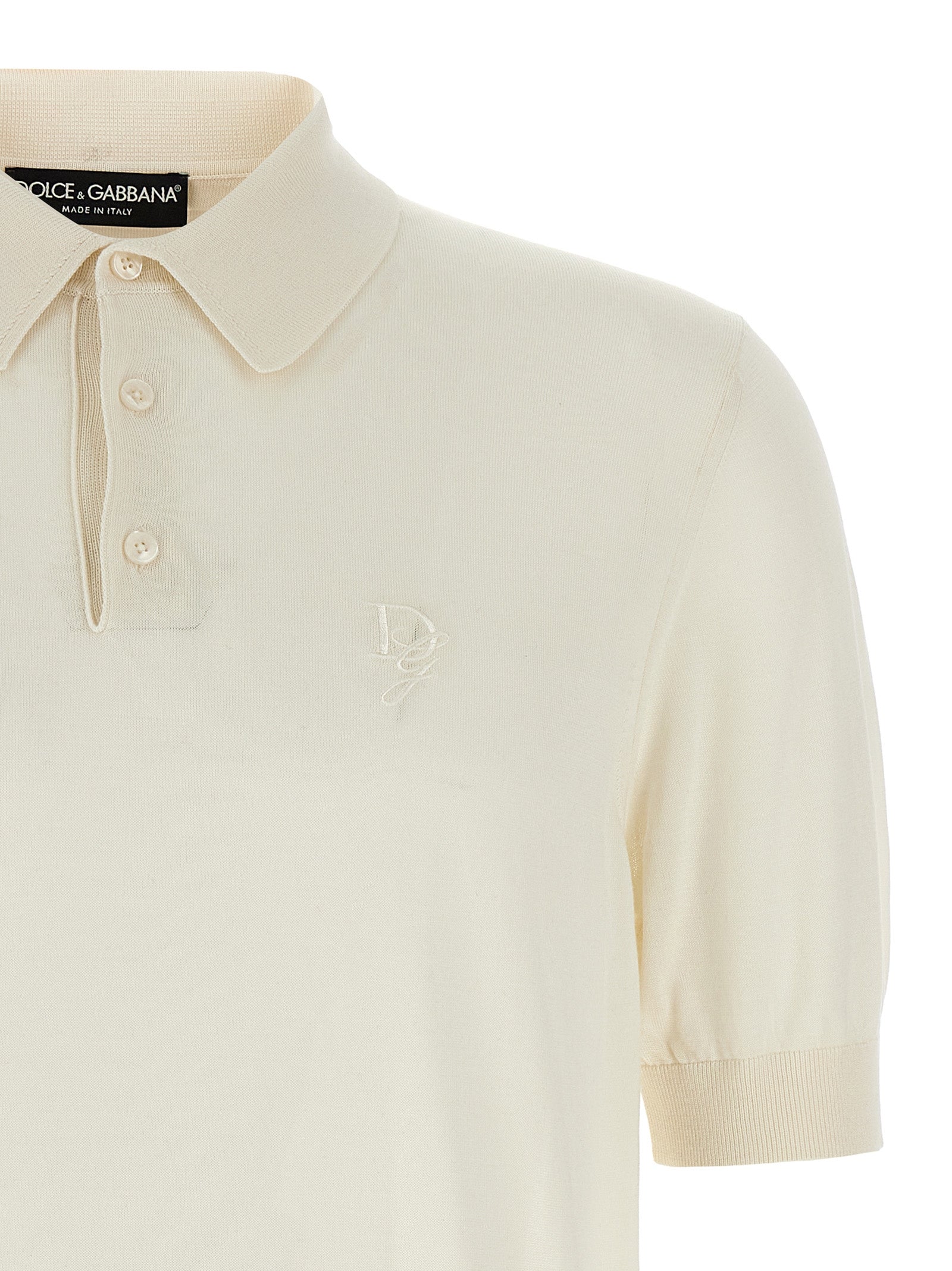 Dolce & Gabbana Knitted Polo Shirt