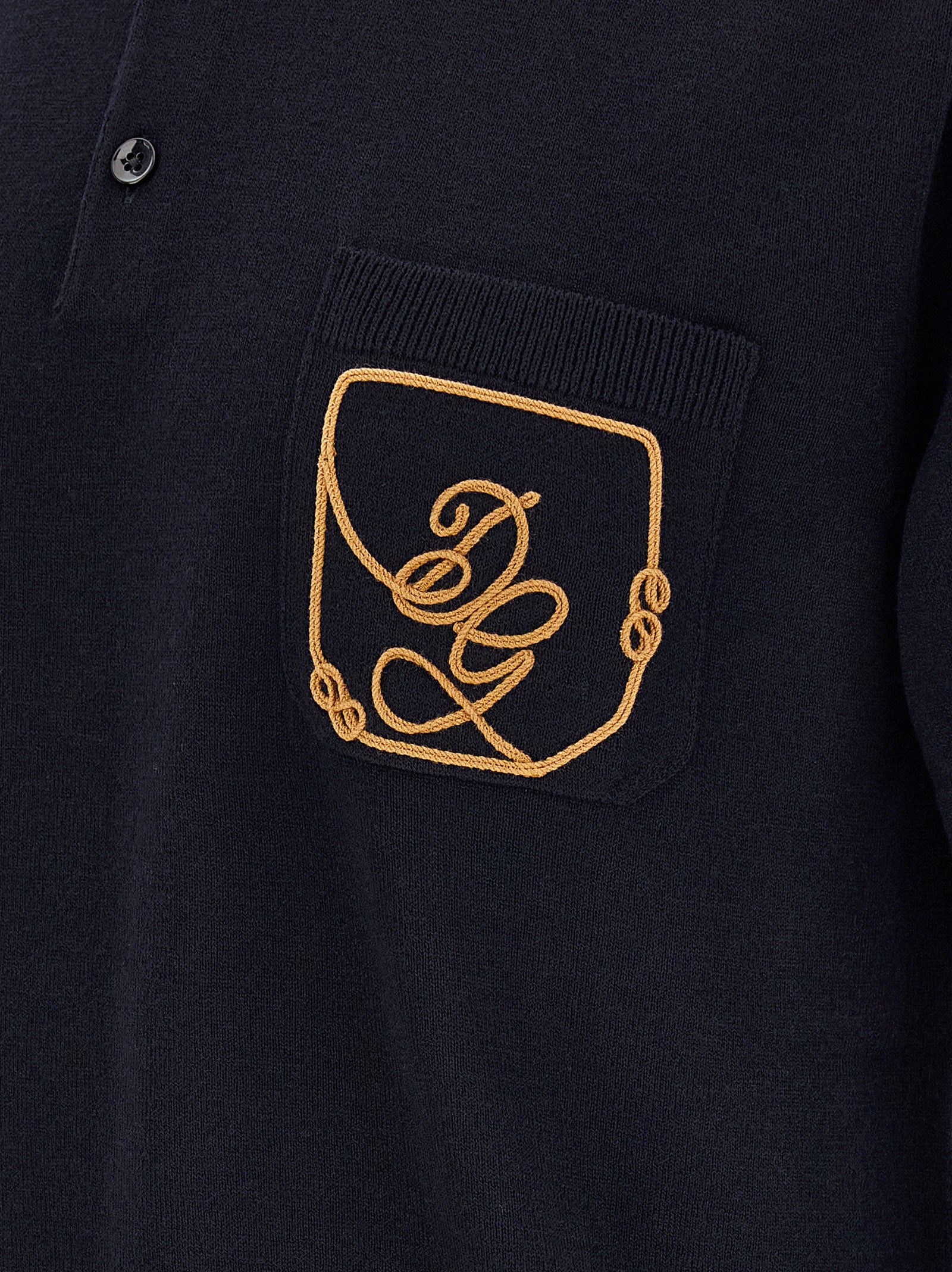 Dolce & Gabbana Logo Embroidery Polo Shirt