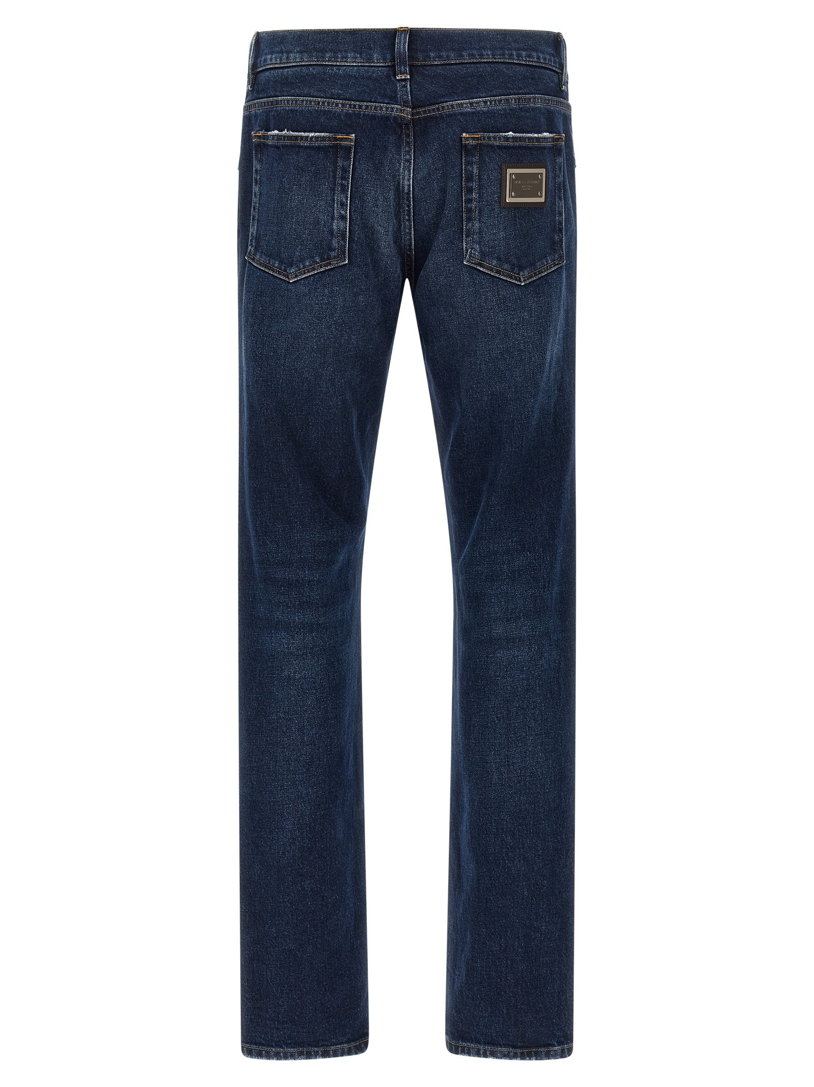 Dolce & Gabbana Logo Plaque Jeans