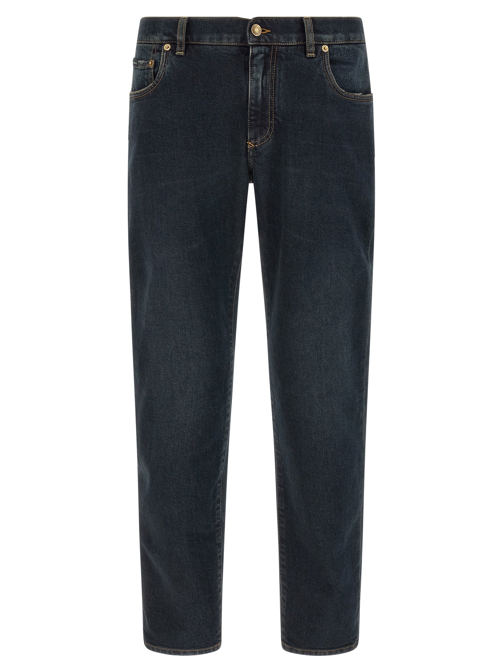 Dolce & Gabbana Logo Plaque Jeans