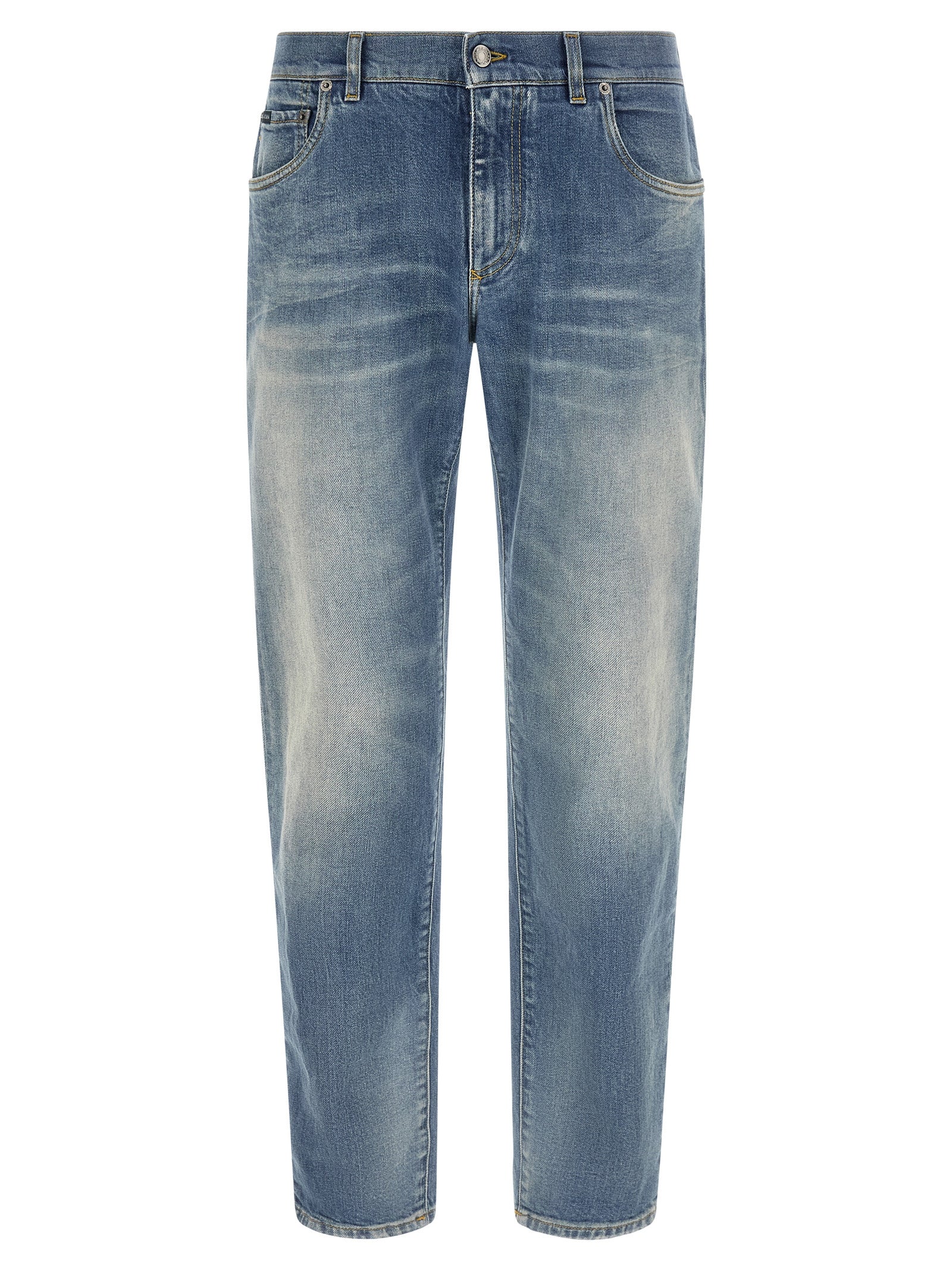 Dolce & Gabbana Logo Plaque Jeans