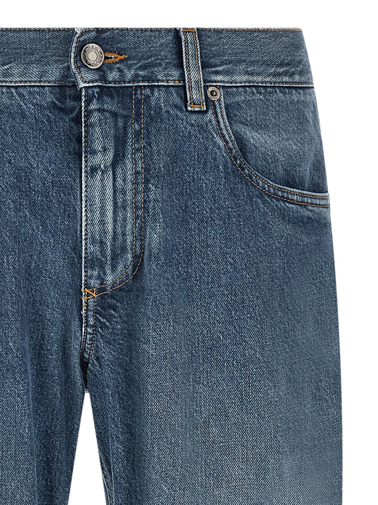 Dolce & Gabbana Heraldic Embroidery Jeans