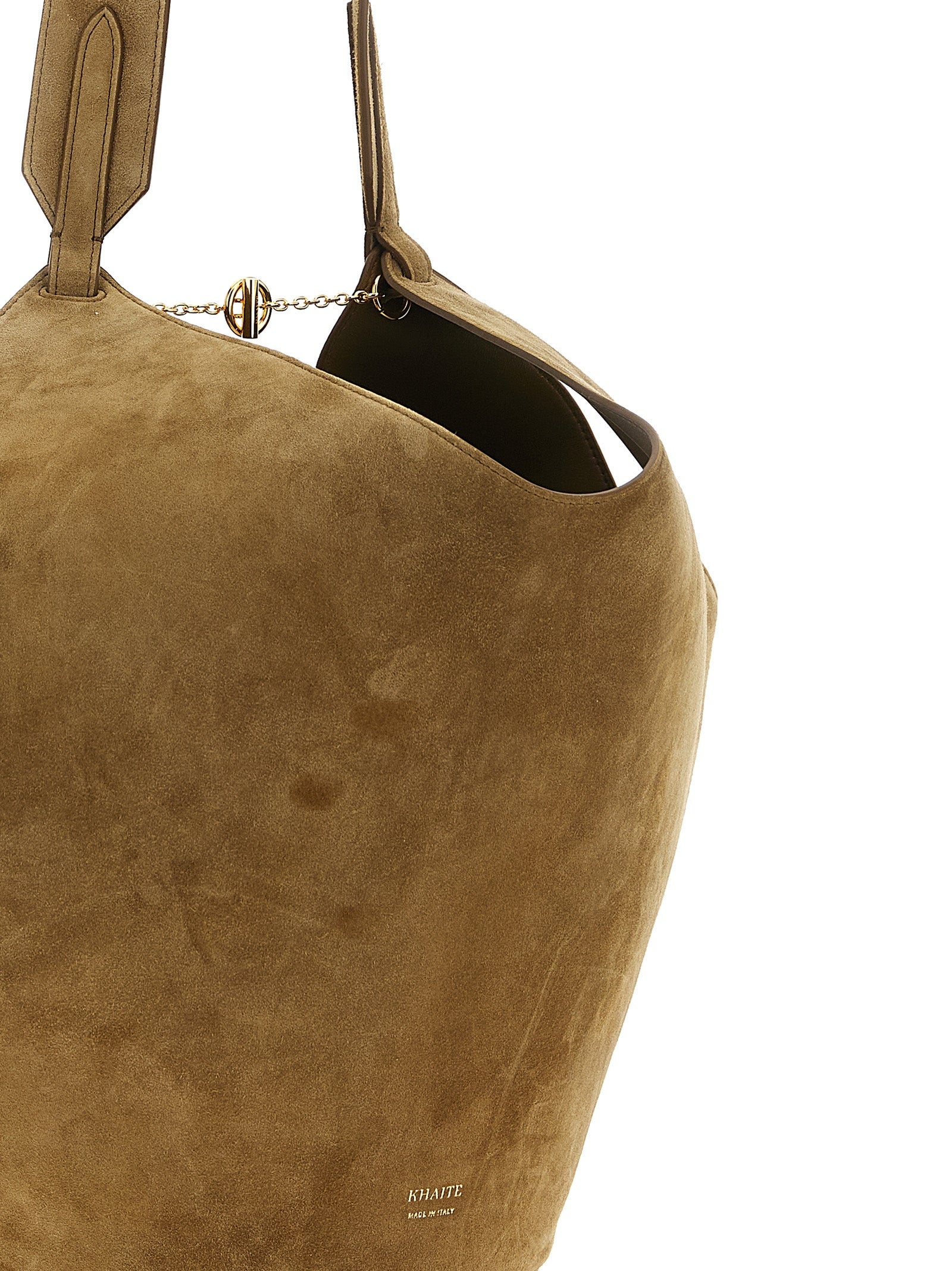 Khaite 'Lotus Small' Shopping Bag