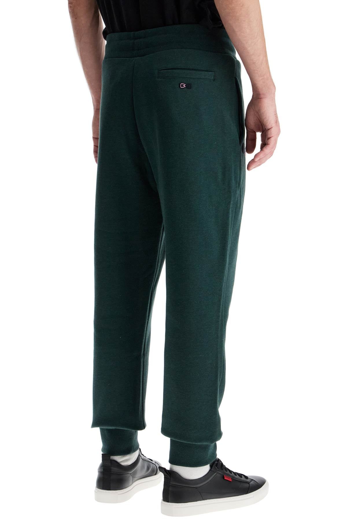 Eden Park Dark Green High-Waisted Regular Fit Jogging Pants