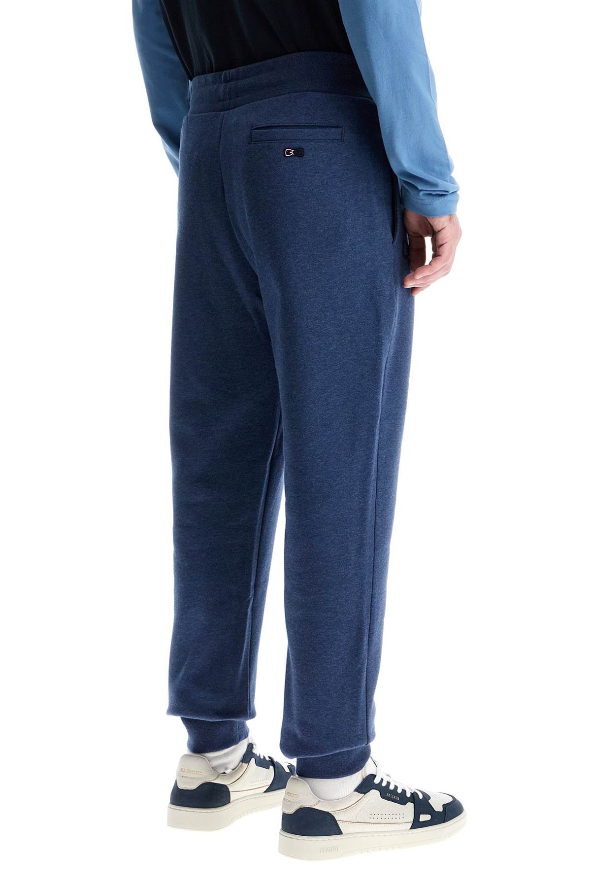 Eden Park Slim Fit Dark Blue Cotton Jogging Pants