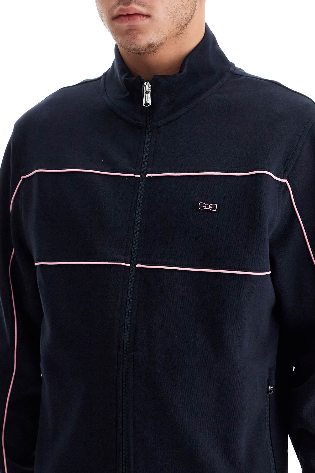 Eden Park Cotton Track Sweatshirt With