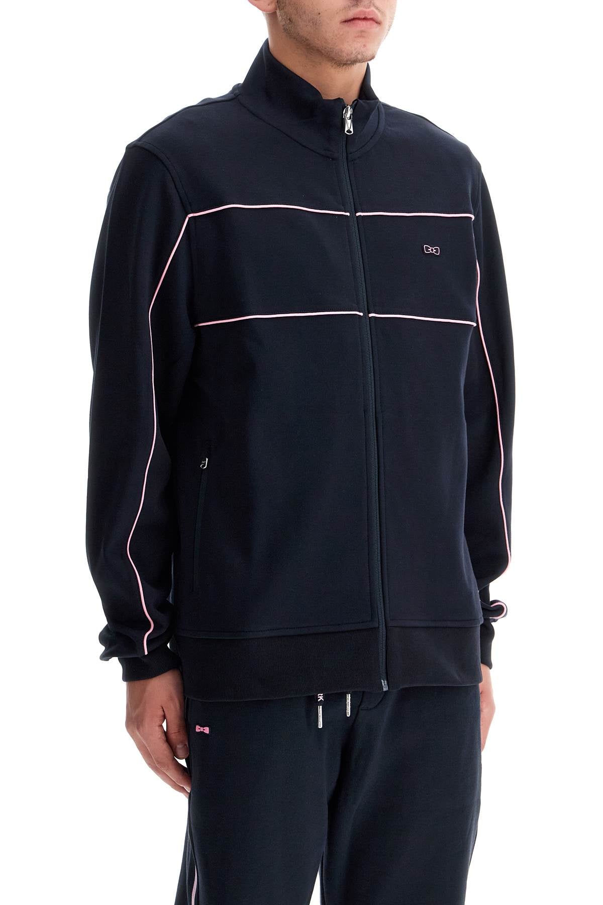 Eden Park Cotton Track Sweatshirt With