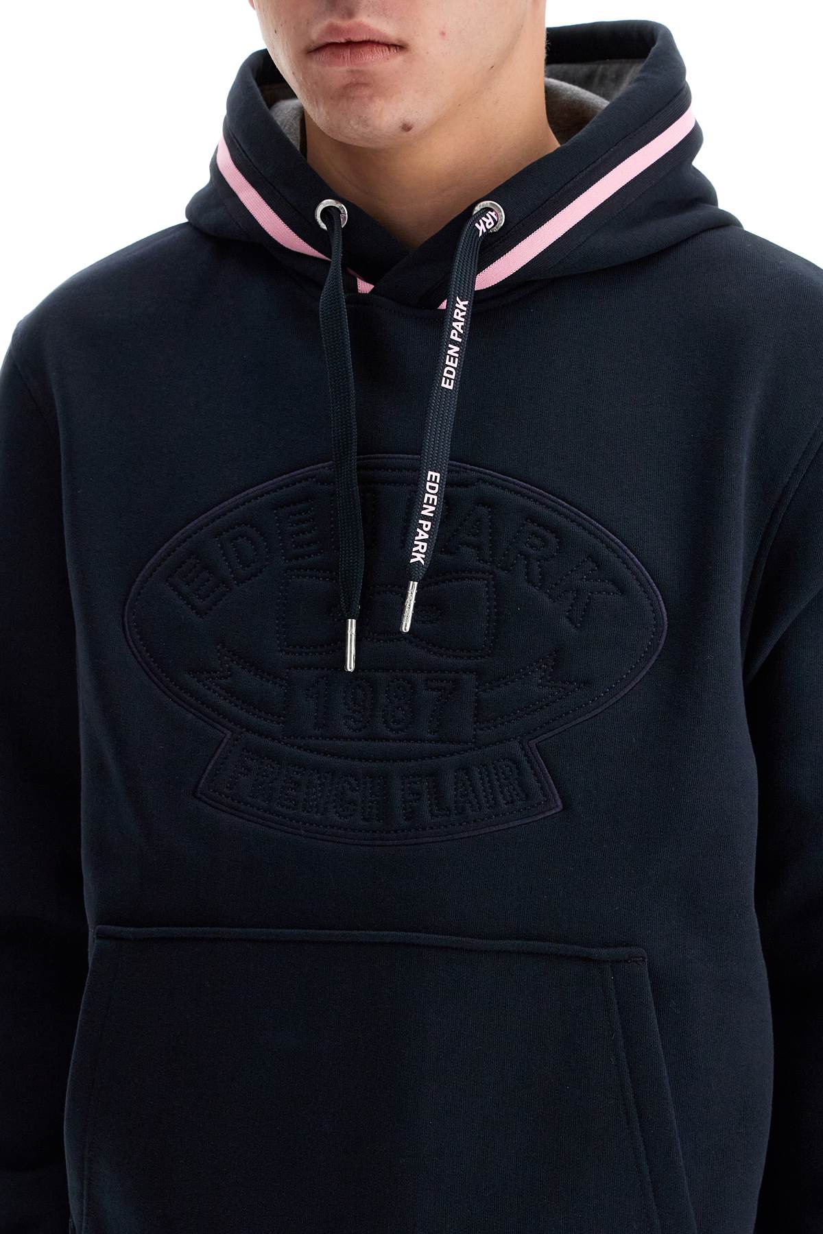 Eden Park Quilted Logo Sweatshirt