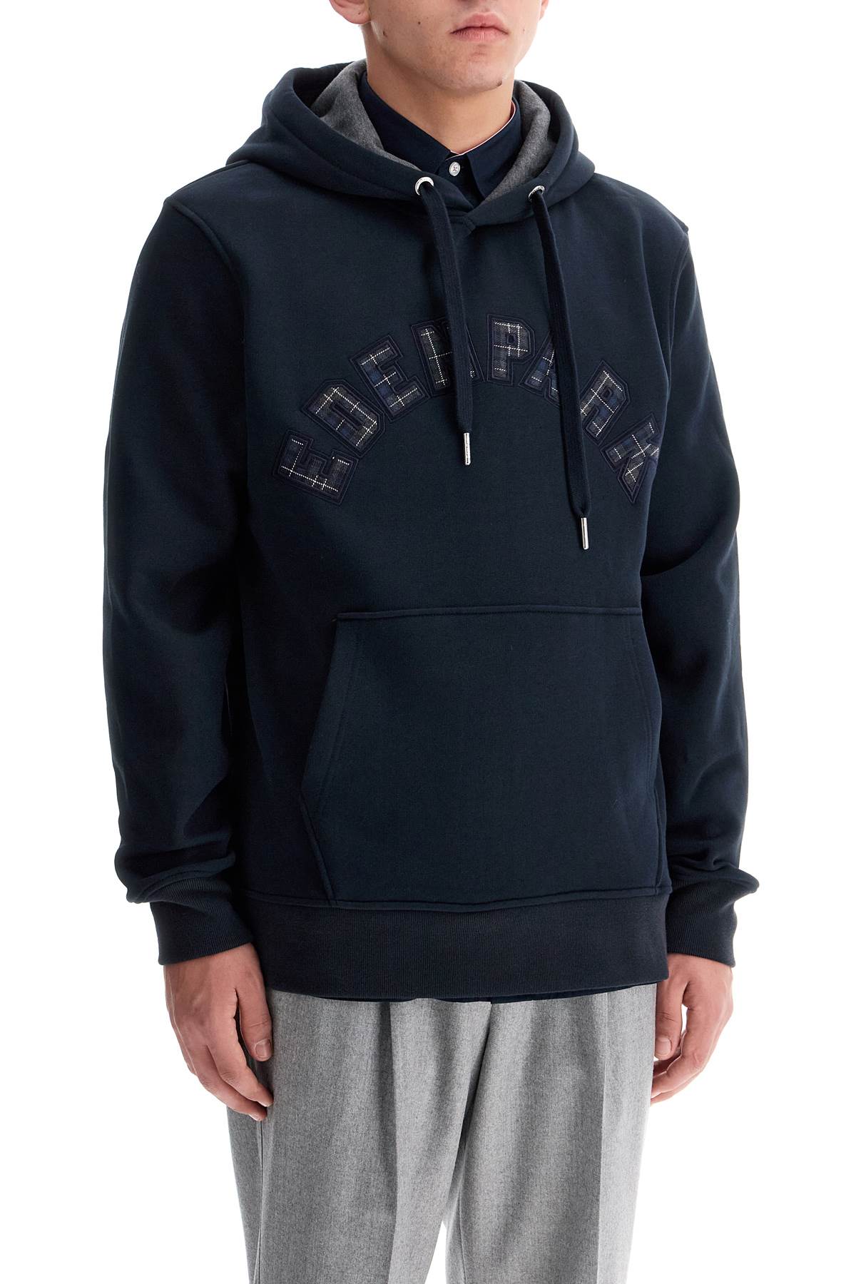 Eden Park Hooded Sweatshirt With Logo Patch