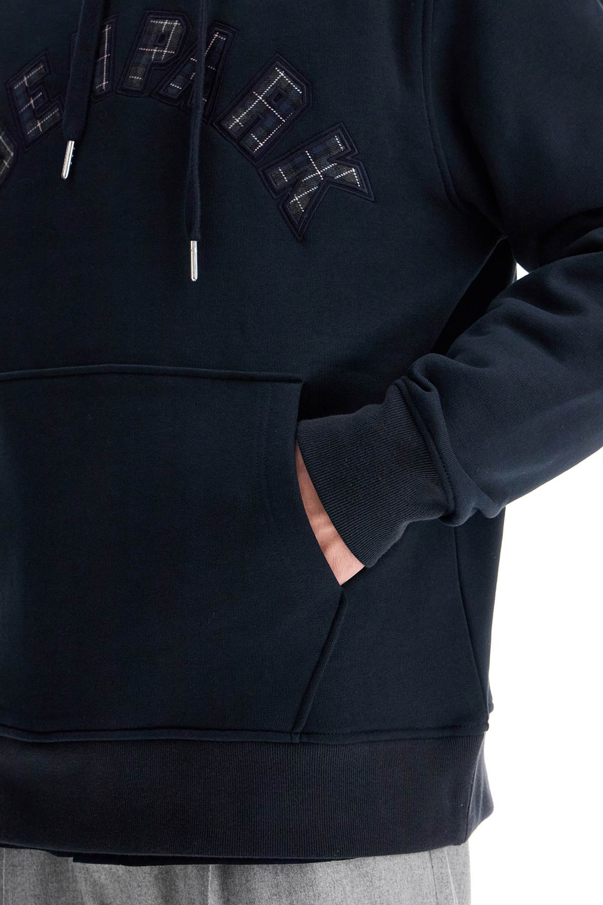 Eden Park Hooded Sweatshirt With Logo Patch