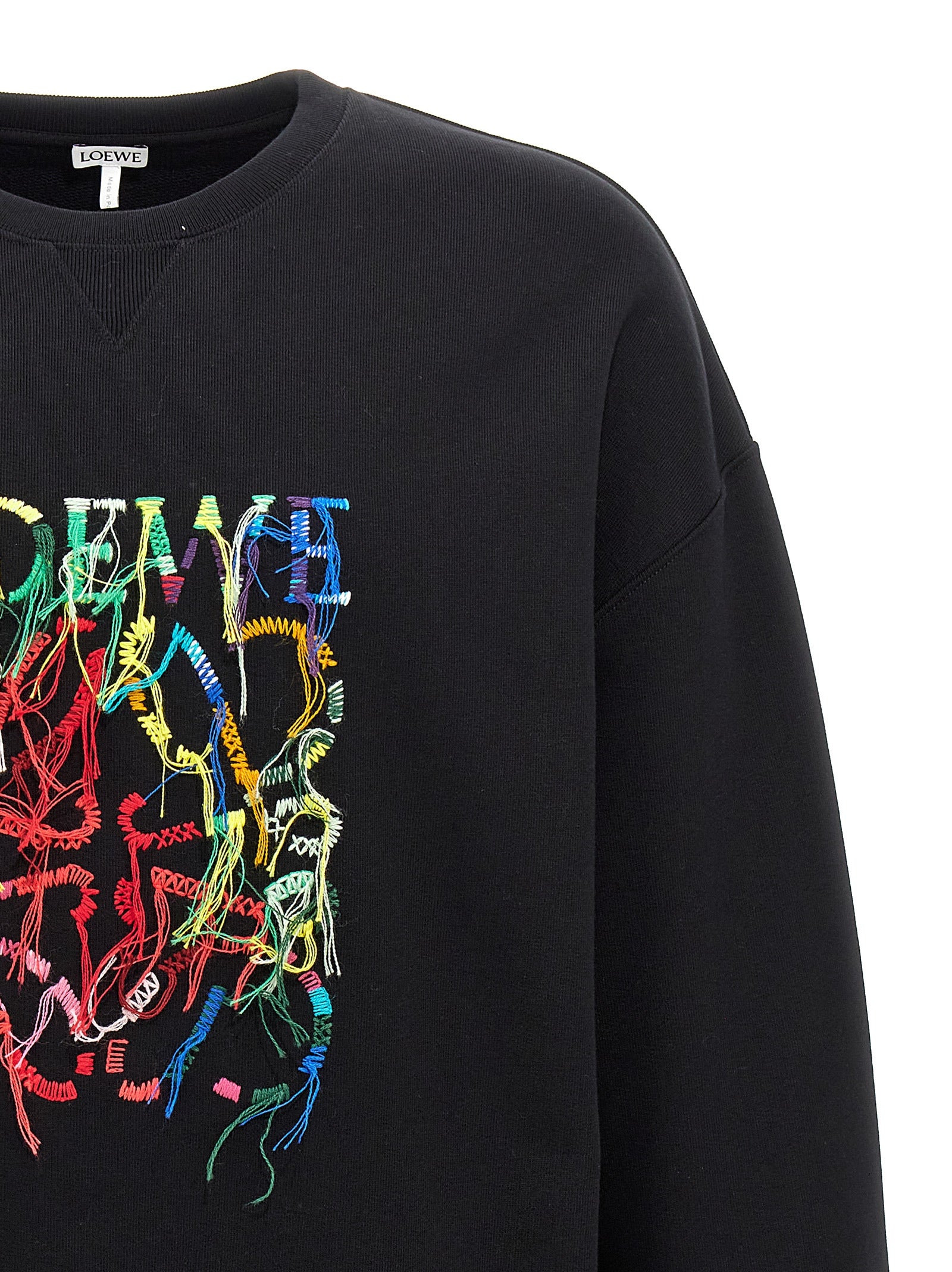 Loewe Logo Embroidery Sweatshirt