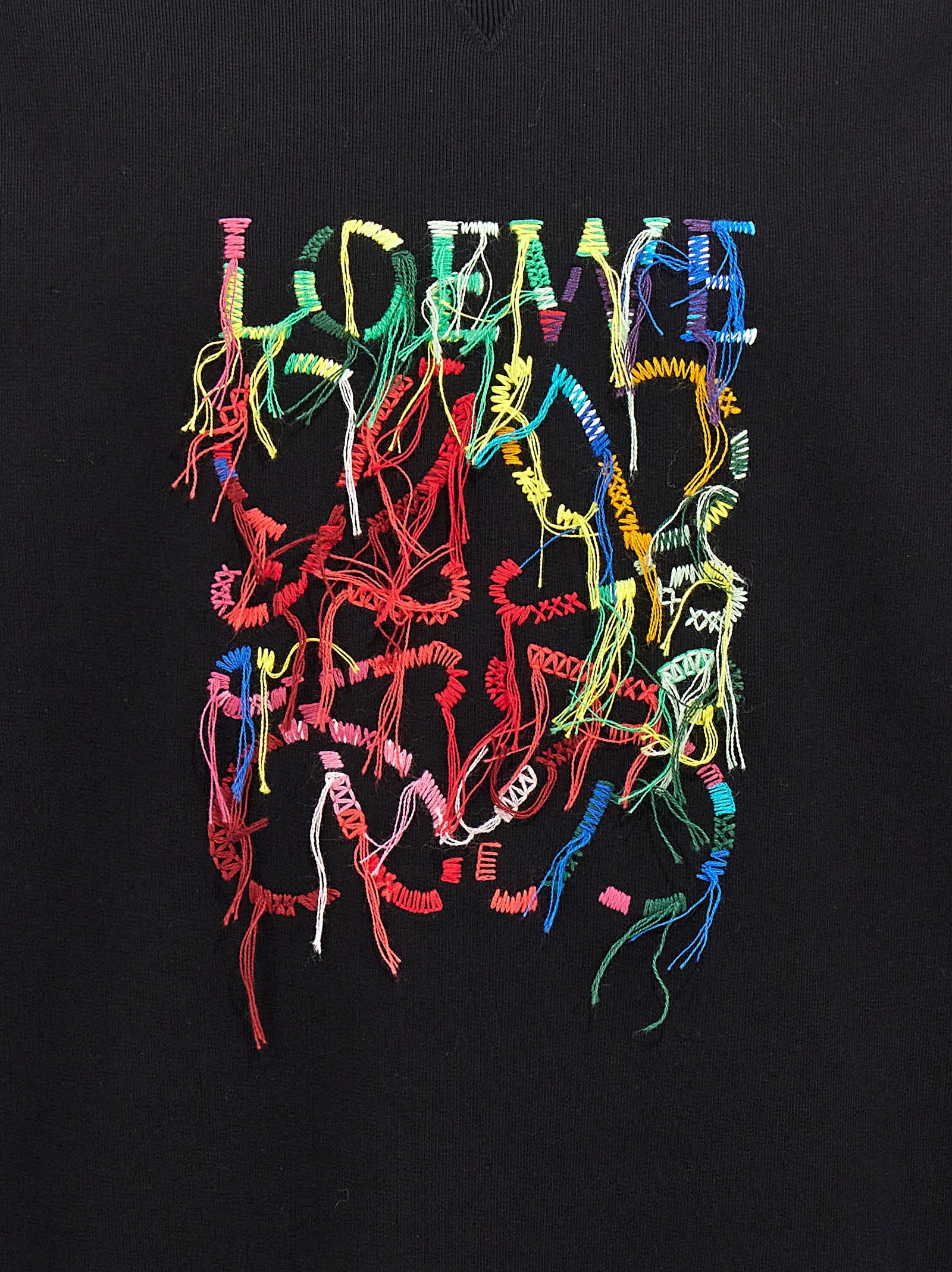 Loewe Logo Embroidery Sweatshirt