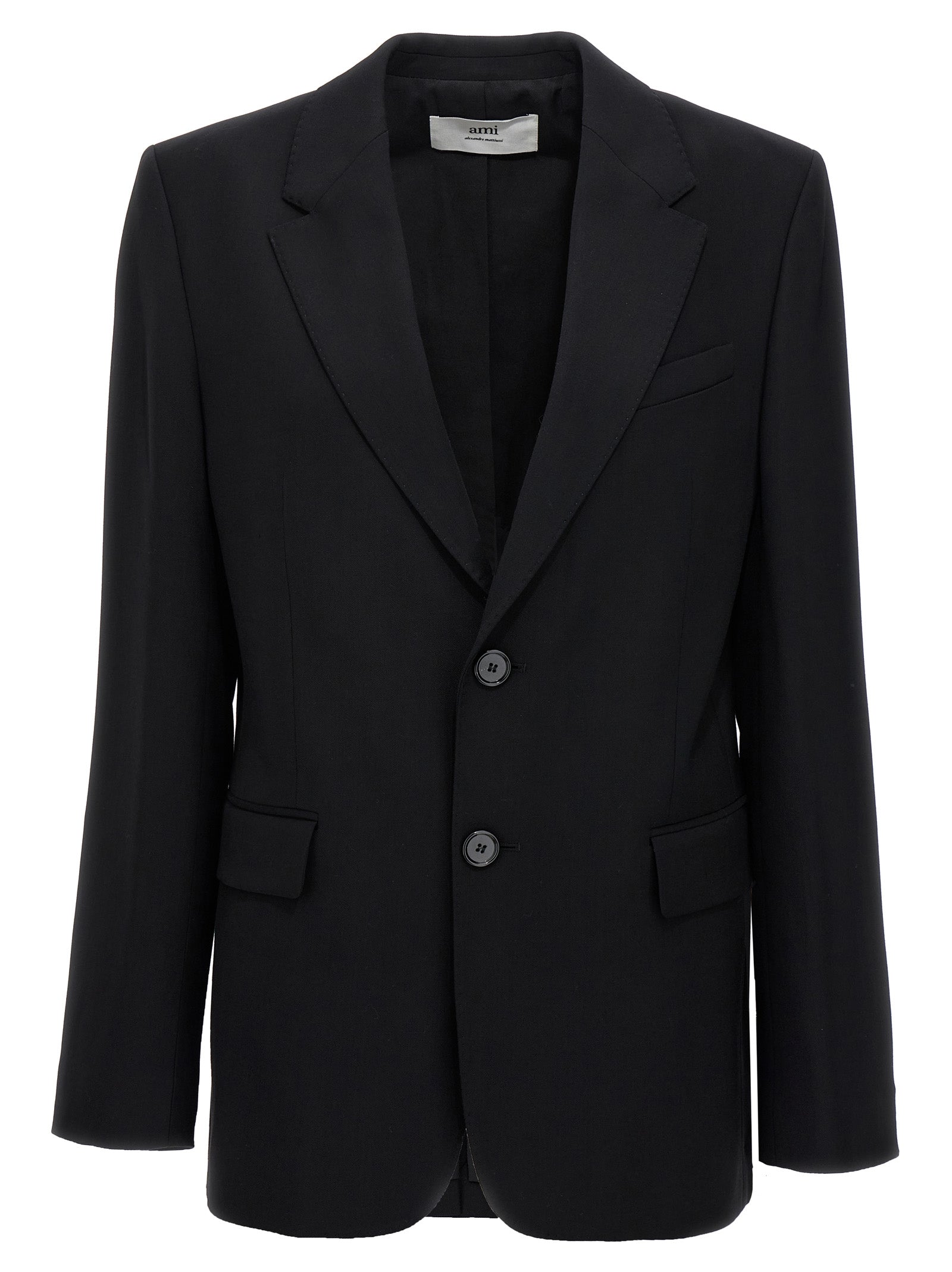 Ami Paris Single-Breasted Blazer