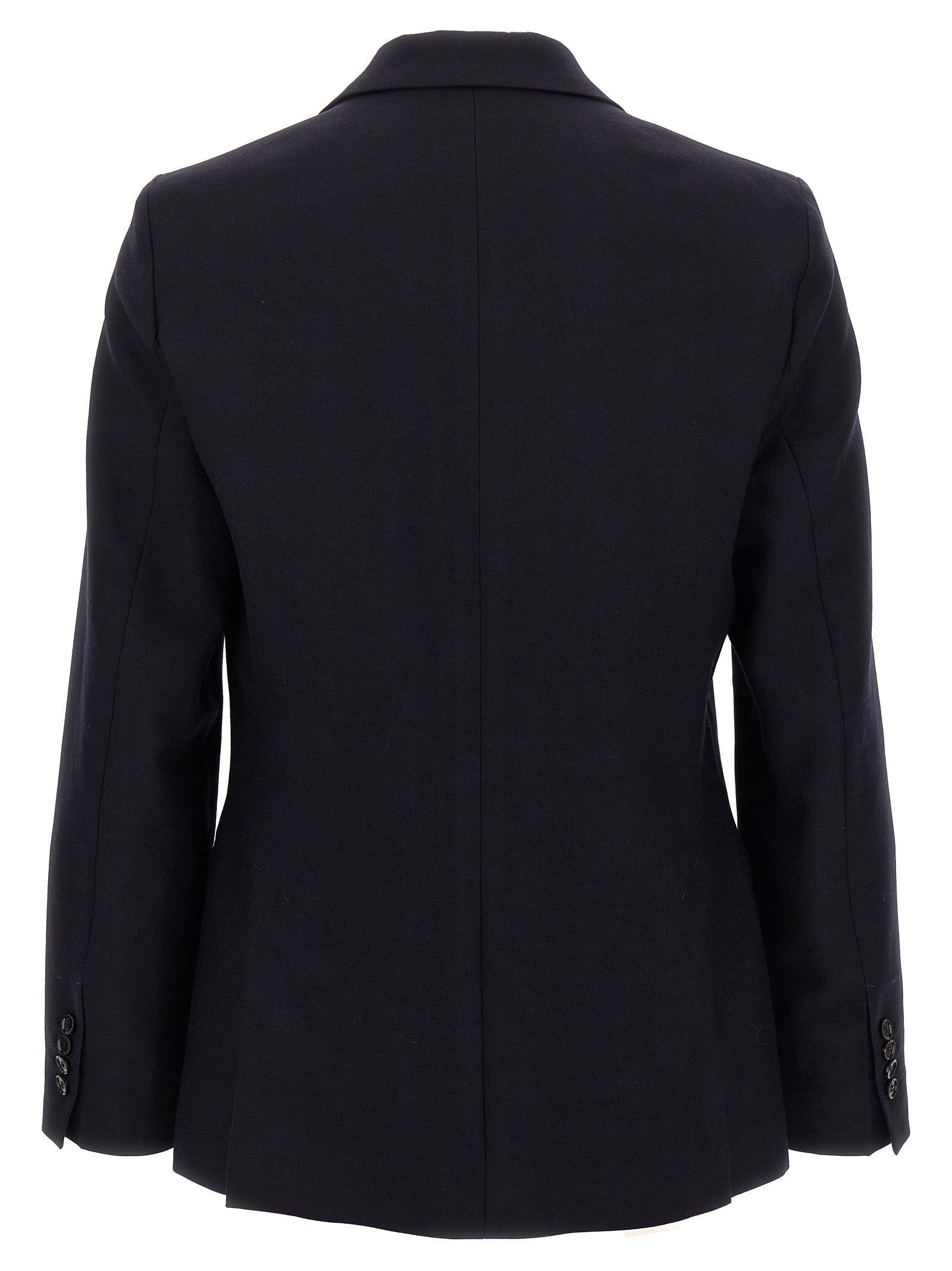 Ami Paris Single-Breasted Wool Blazer