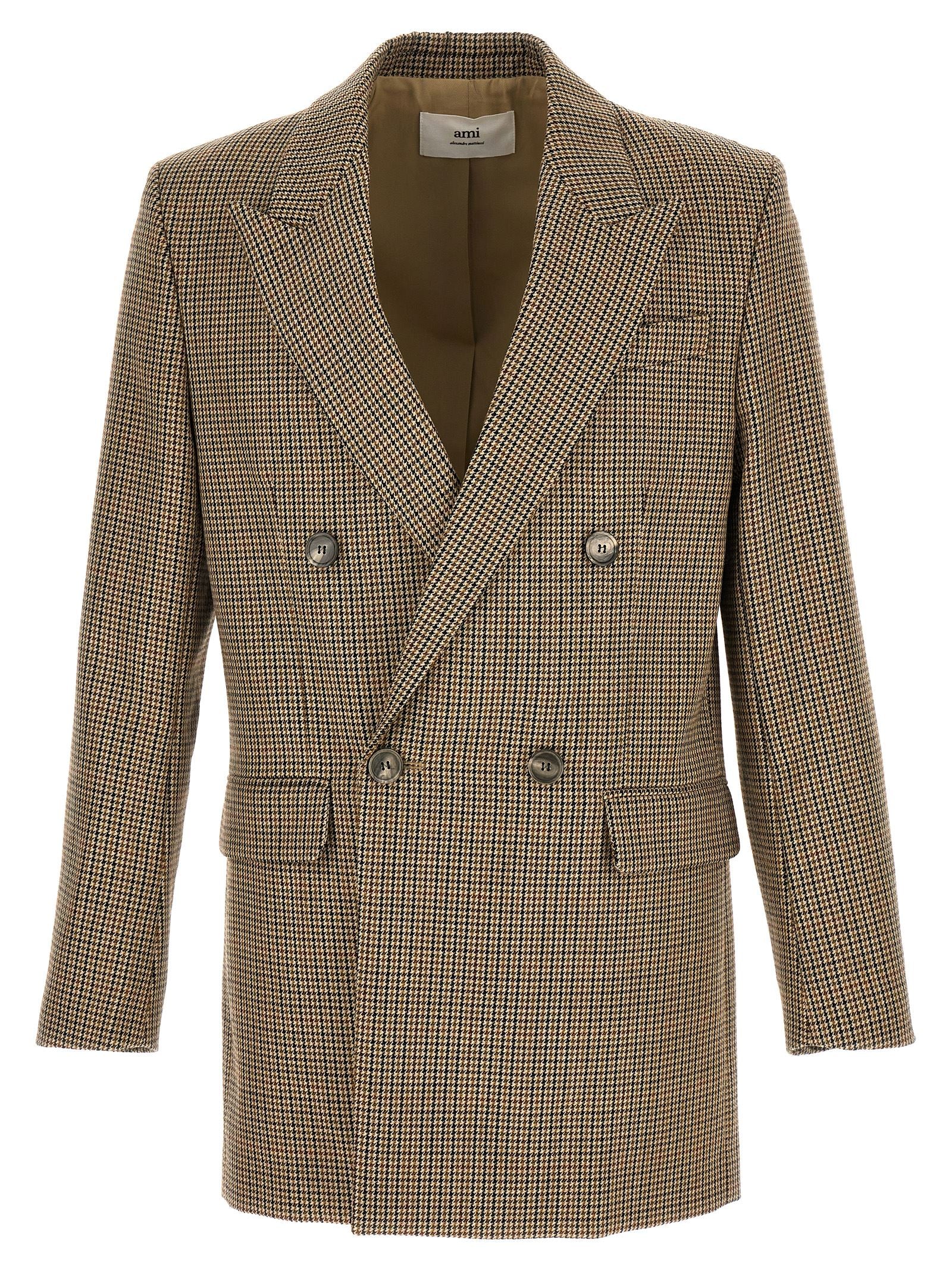 Ami Paris Houndstooth Blazer