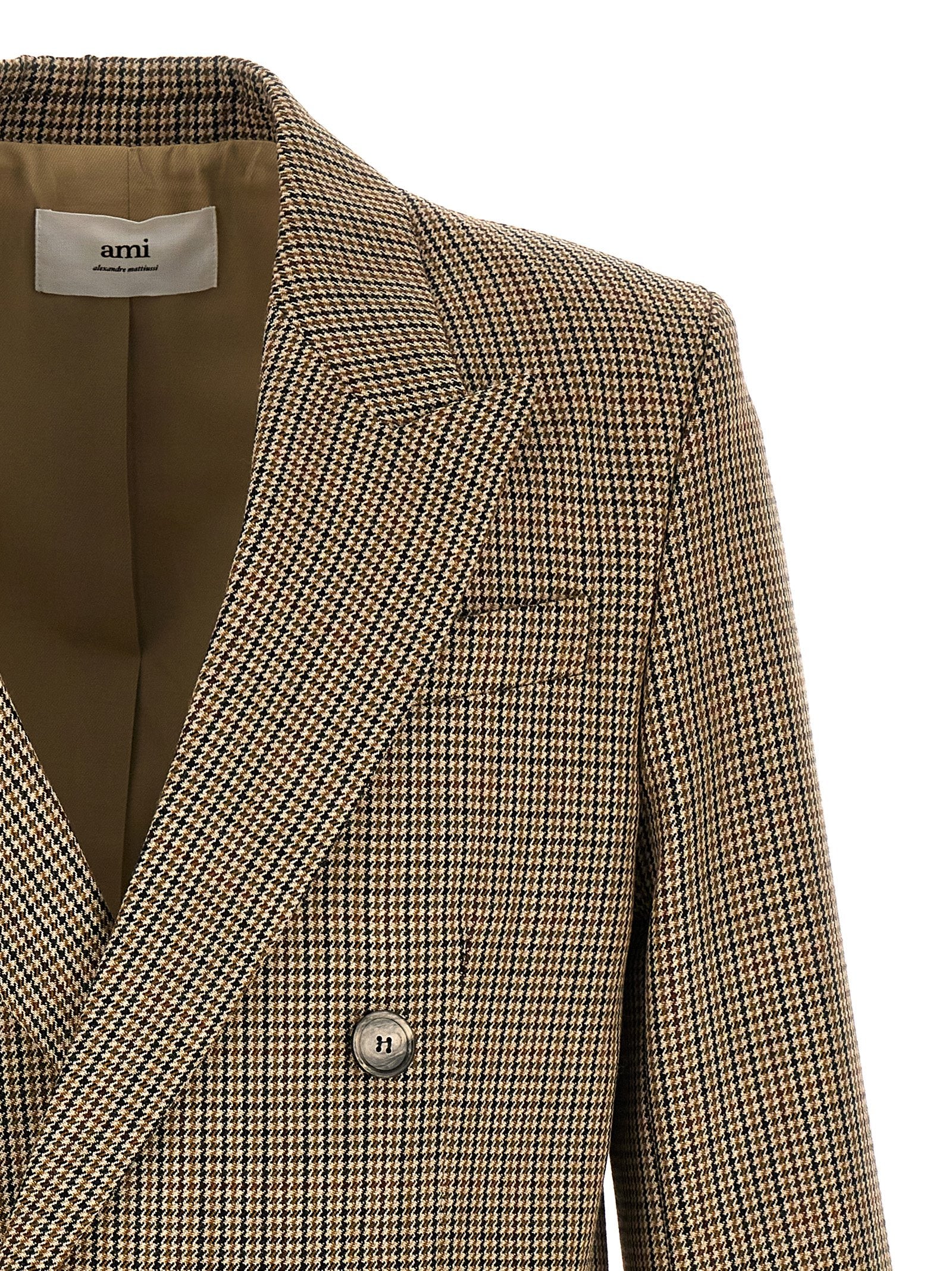 Ami Paris Houndstooth Blazer