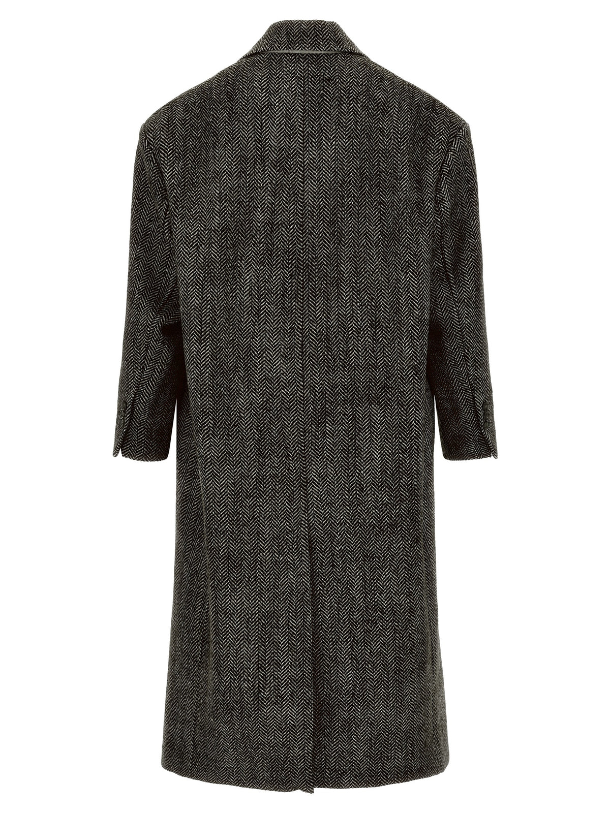 Ami Paris Double-Breasted Coat