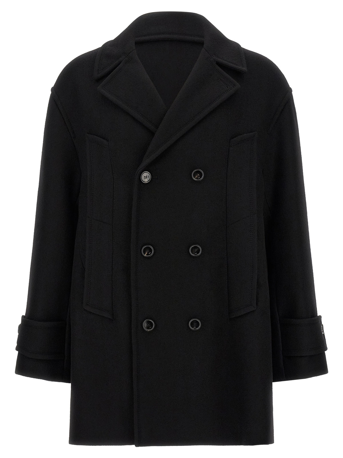 Ami Paris Virgin Wool Caban