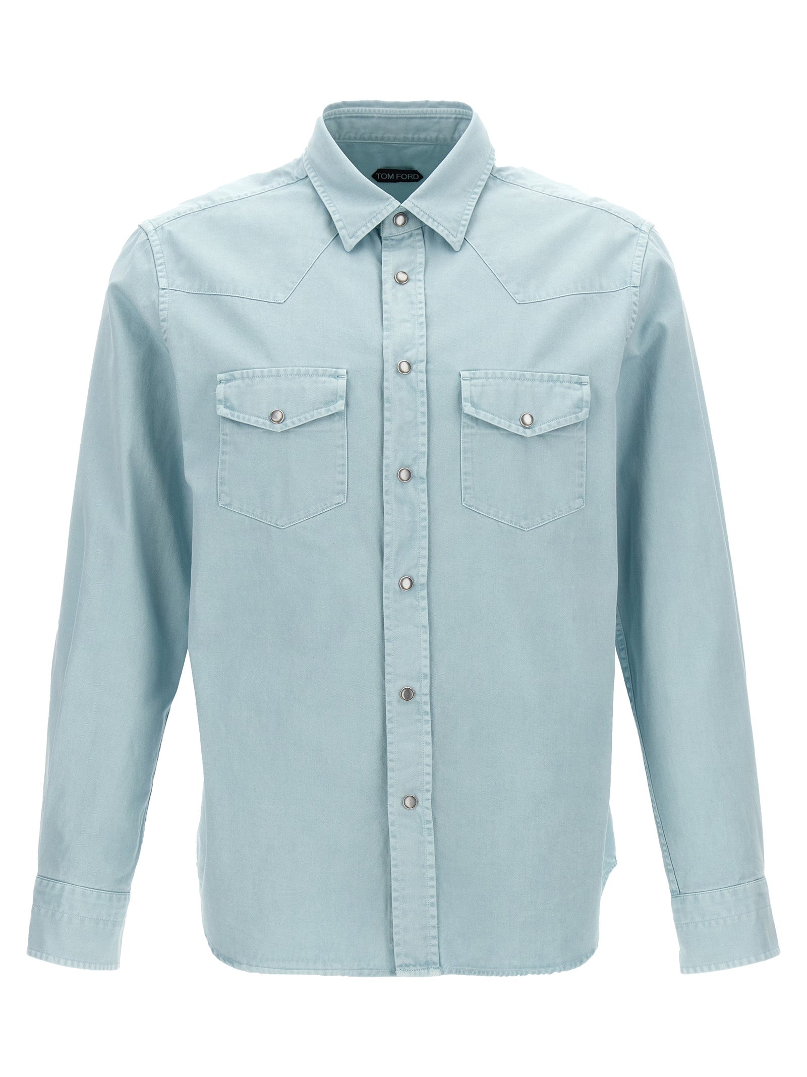 Tom Ford 'Peach Twill Western' Shirt