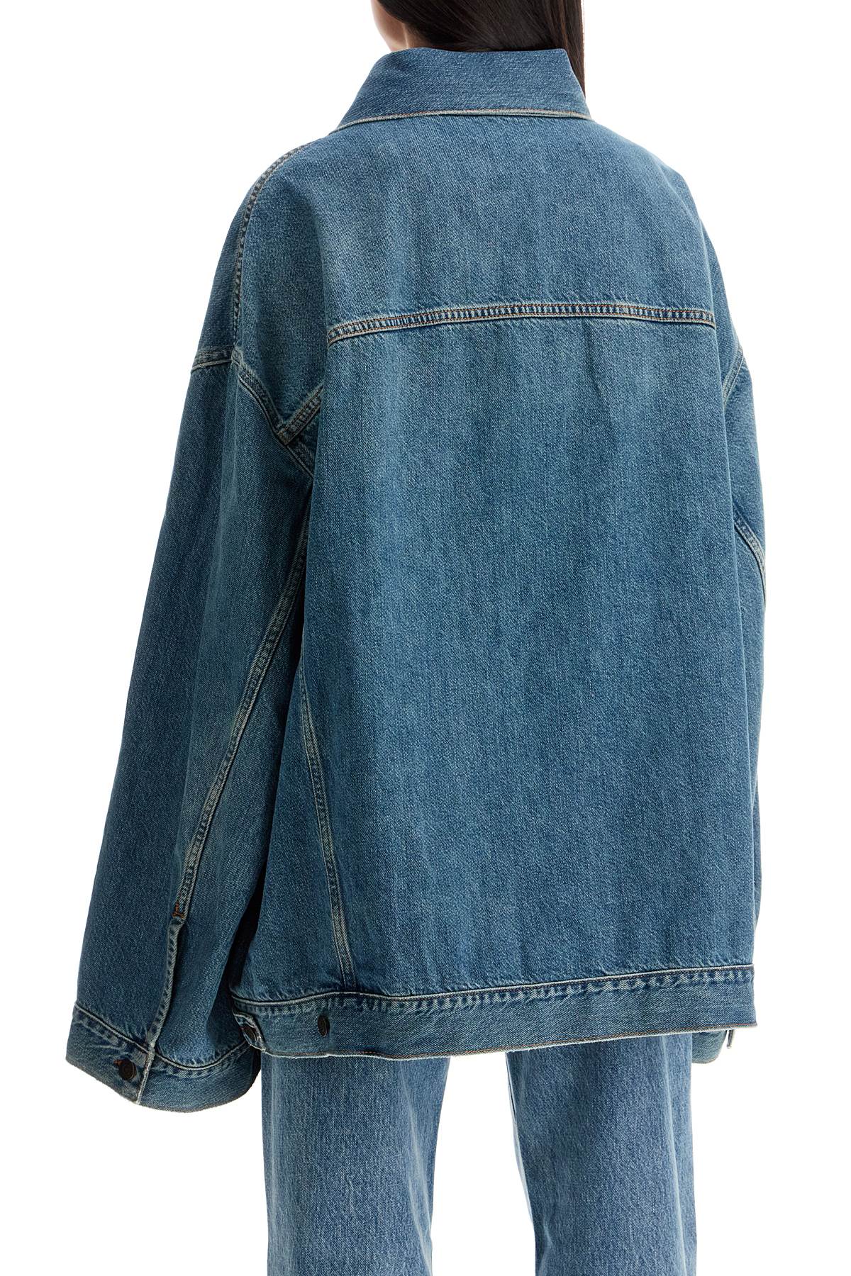 Haikure Janet'S Oversized Denim Jacket