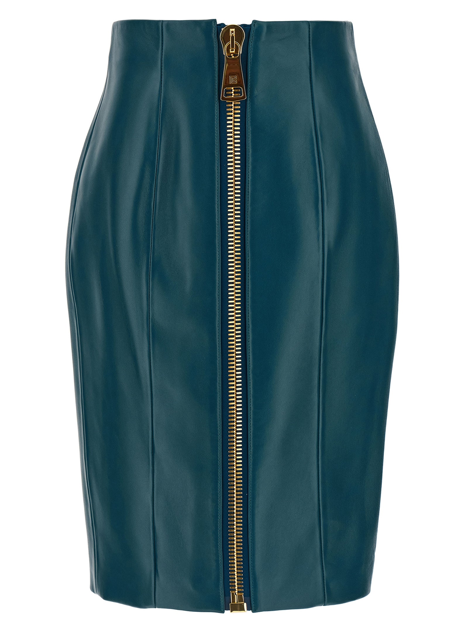 Balmain Xl Zip Skirt