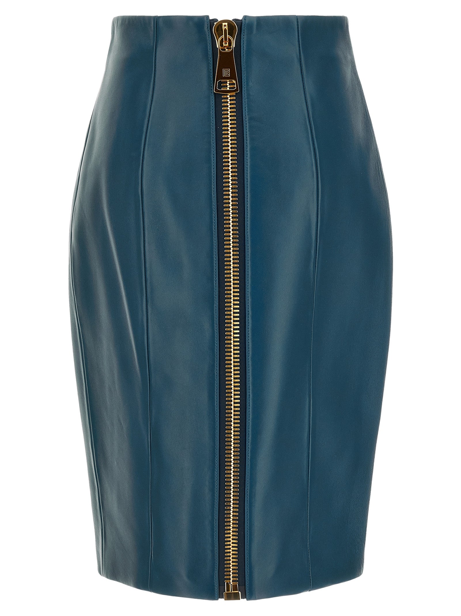Balmain Xl Zip Skirt