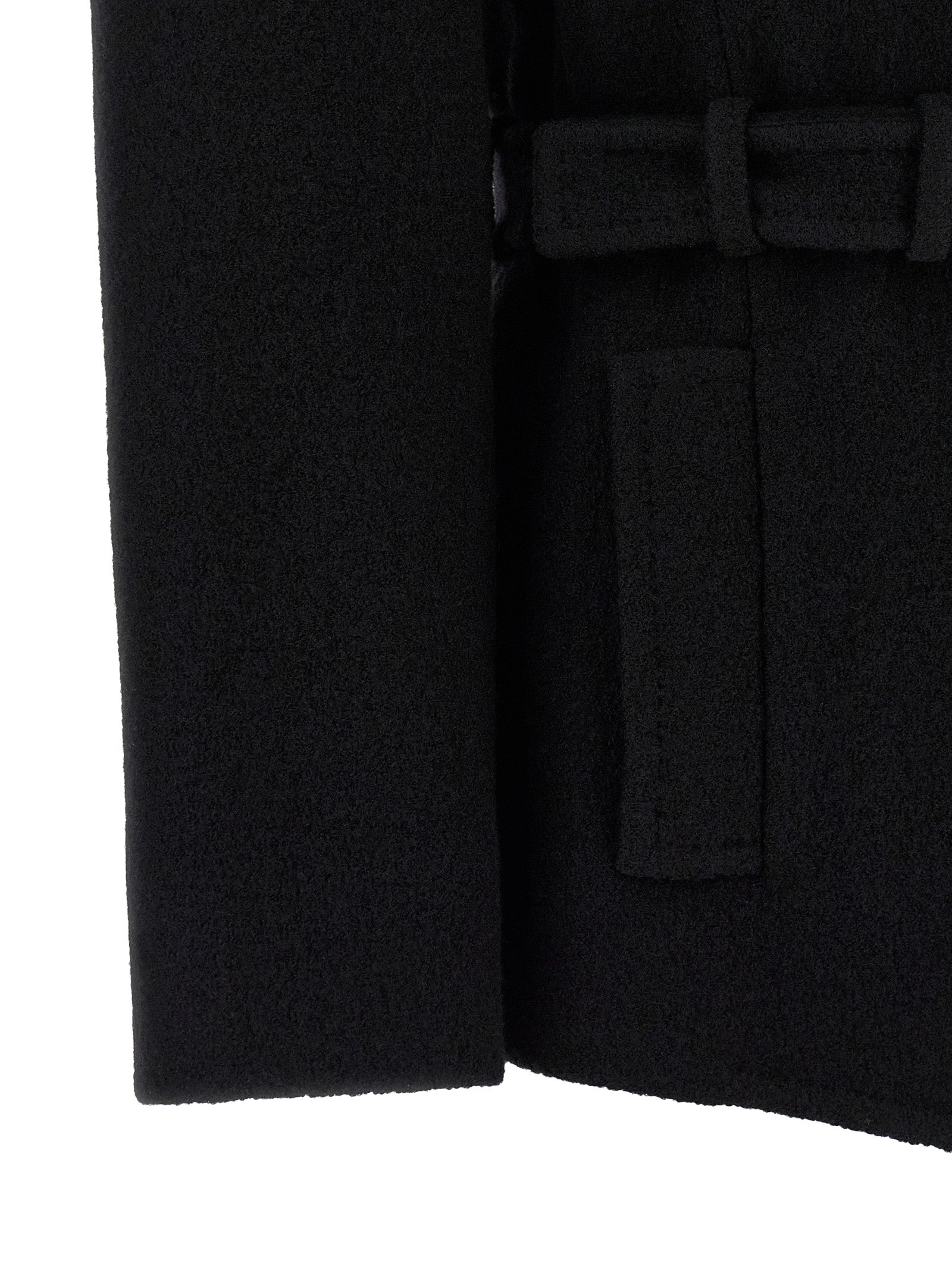 Balmain 'Anthem' Belted Caban