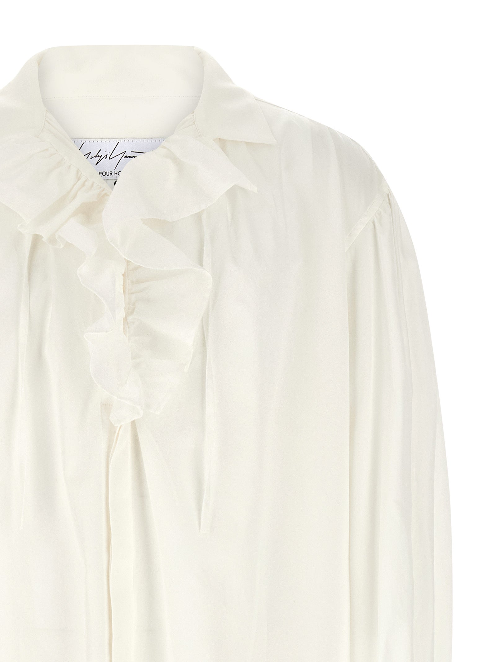 Yohji Yamamoto 'Frilled Gather' Shirt