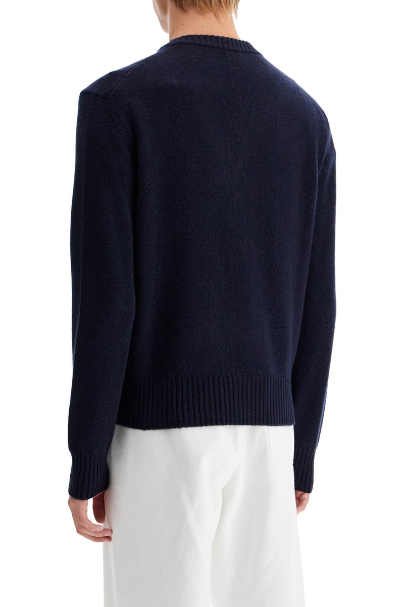 AMI Paris Cashmere Cardigan For Blue