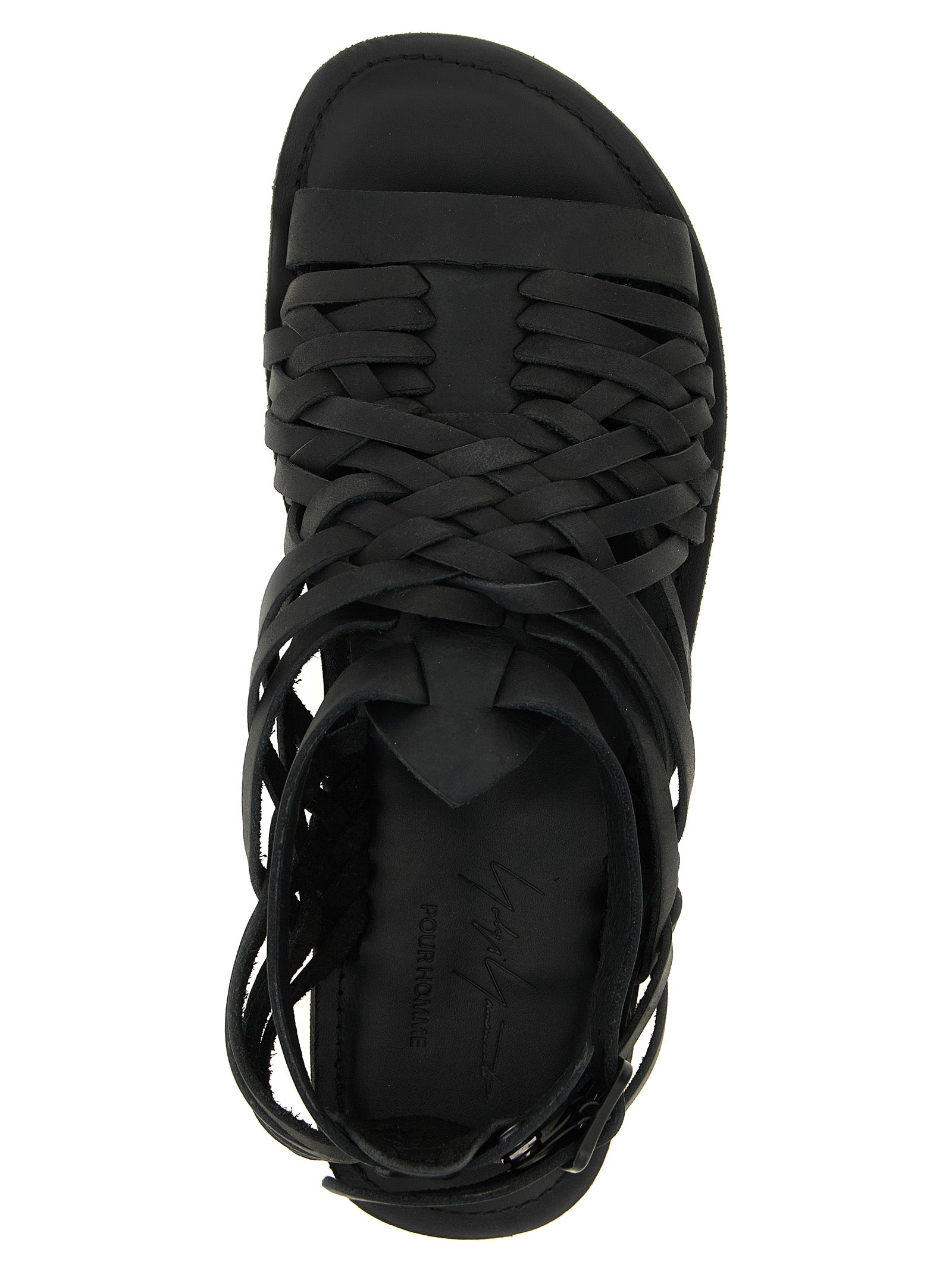 Yohji Yamamoto Braided Leather Sandals