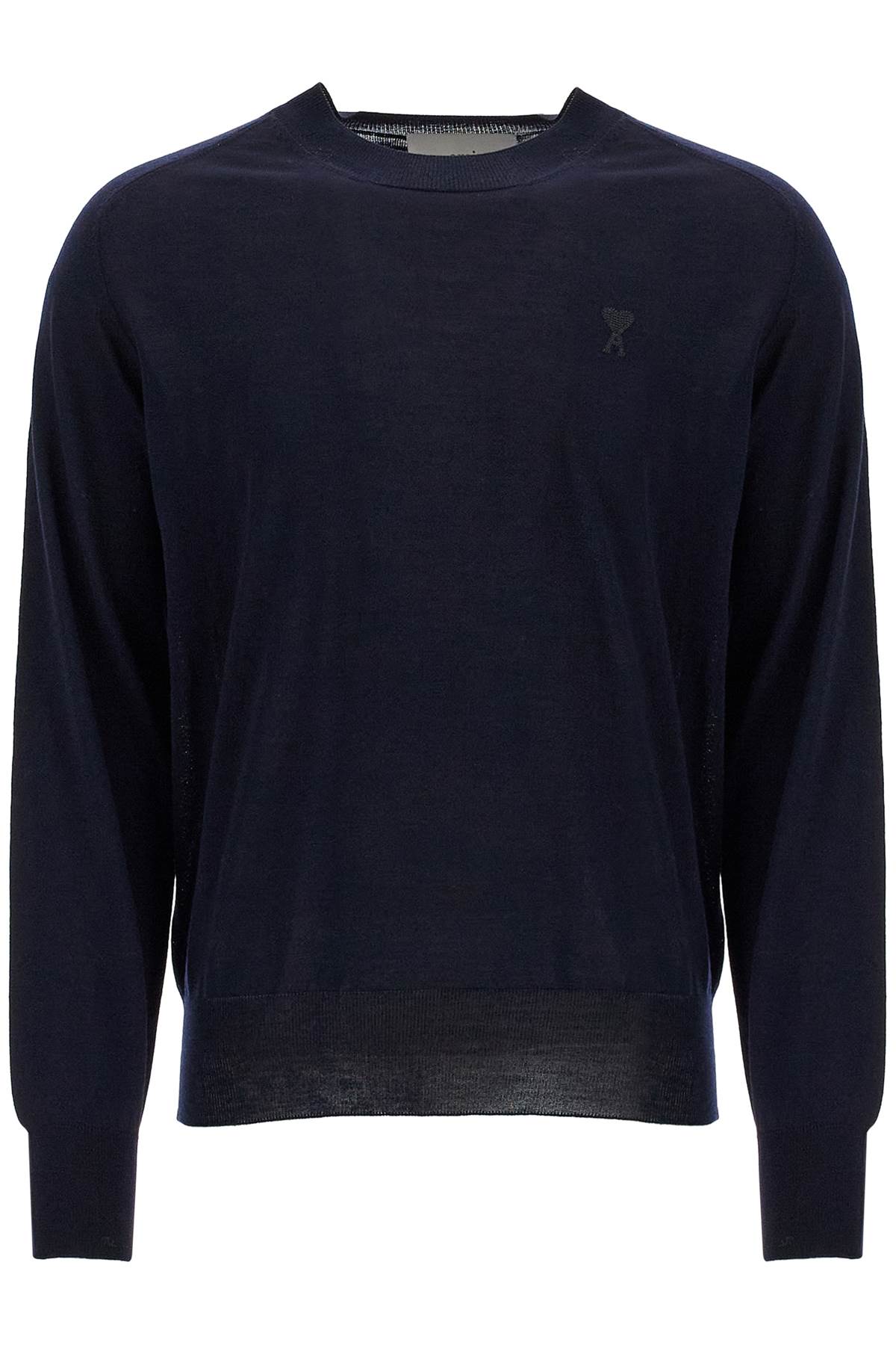 Ami Alexandre Matiussi Lightweight Wool Raglan Pullover